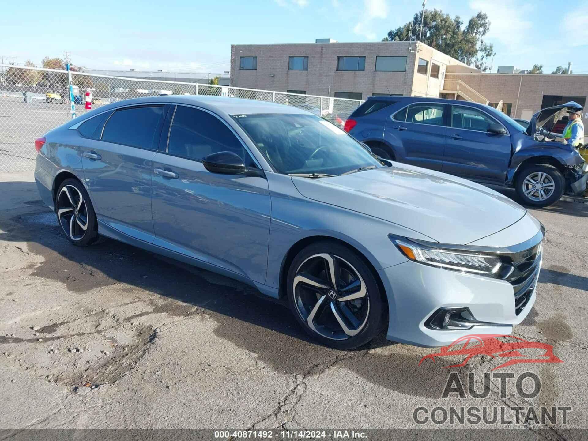 HONDA ACCORD 2022 - 1HGCV1F30NA096849