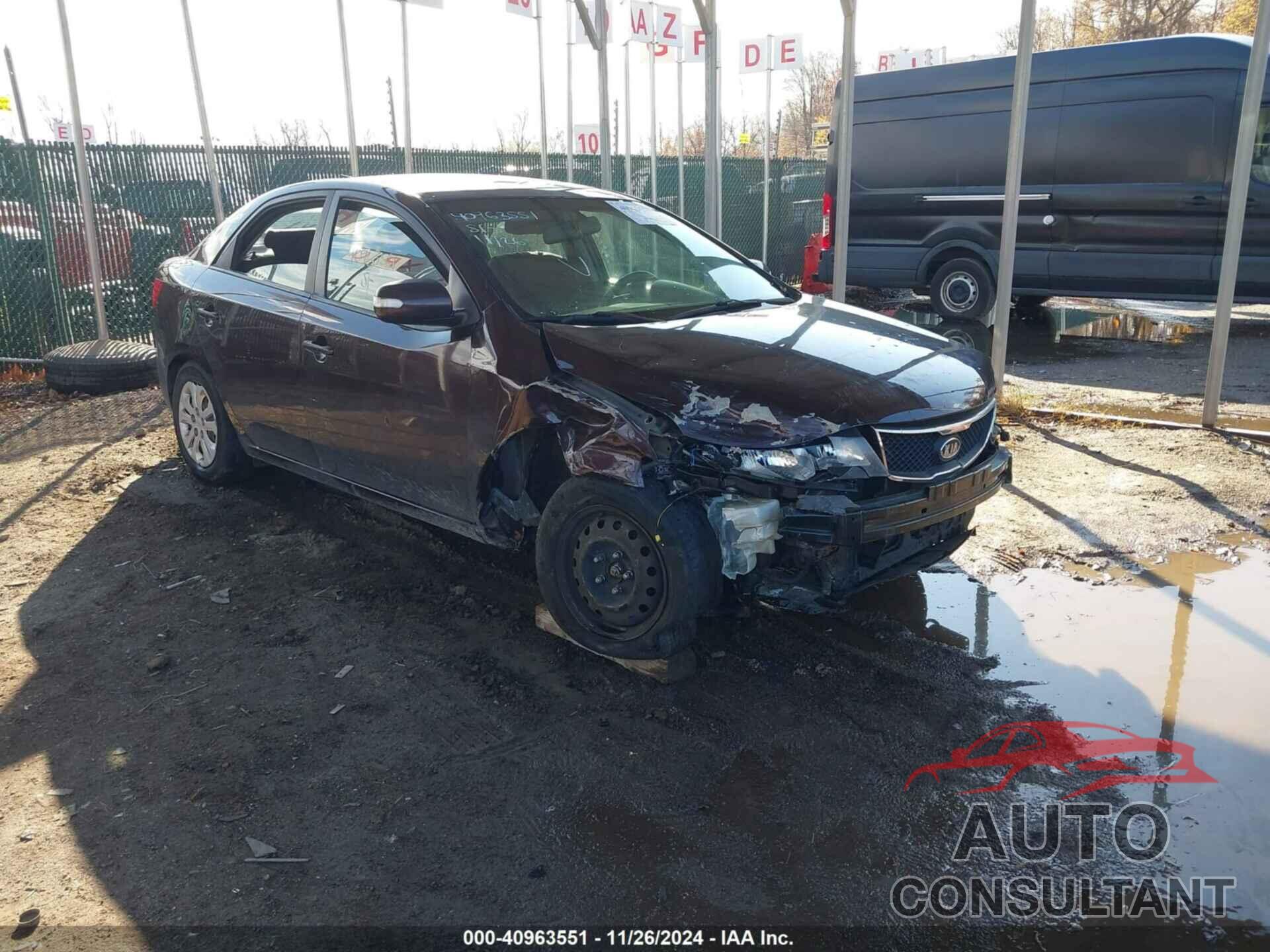 KIA FORTE 2010 - KNAFU4A22A5191833