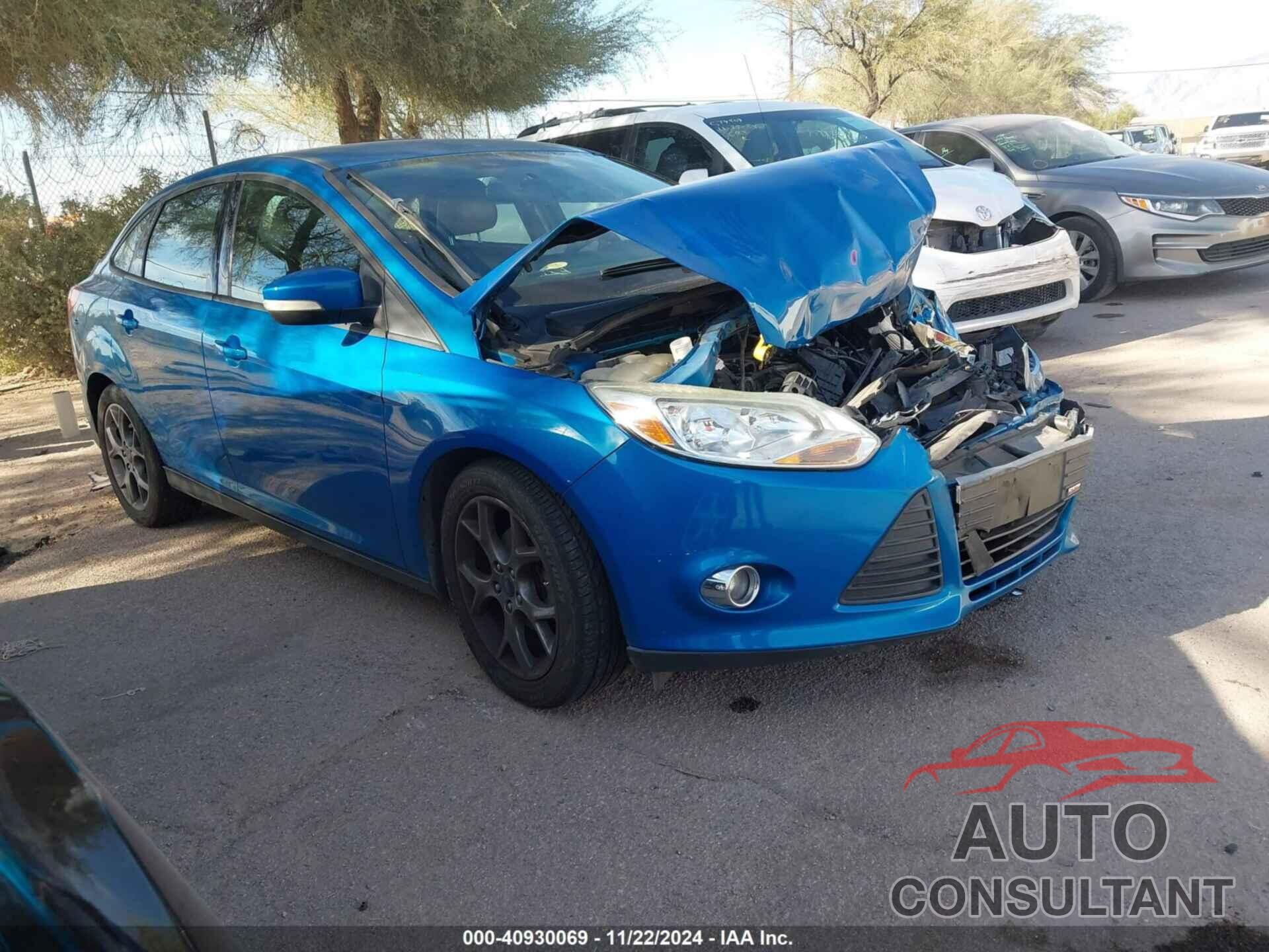 FORD FOCUS 2013 - 1FADP3F21DL303497