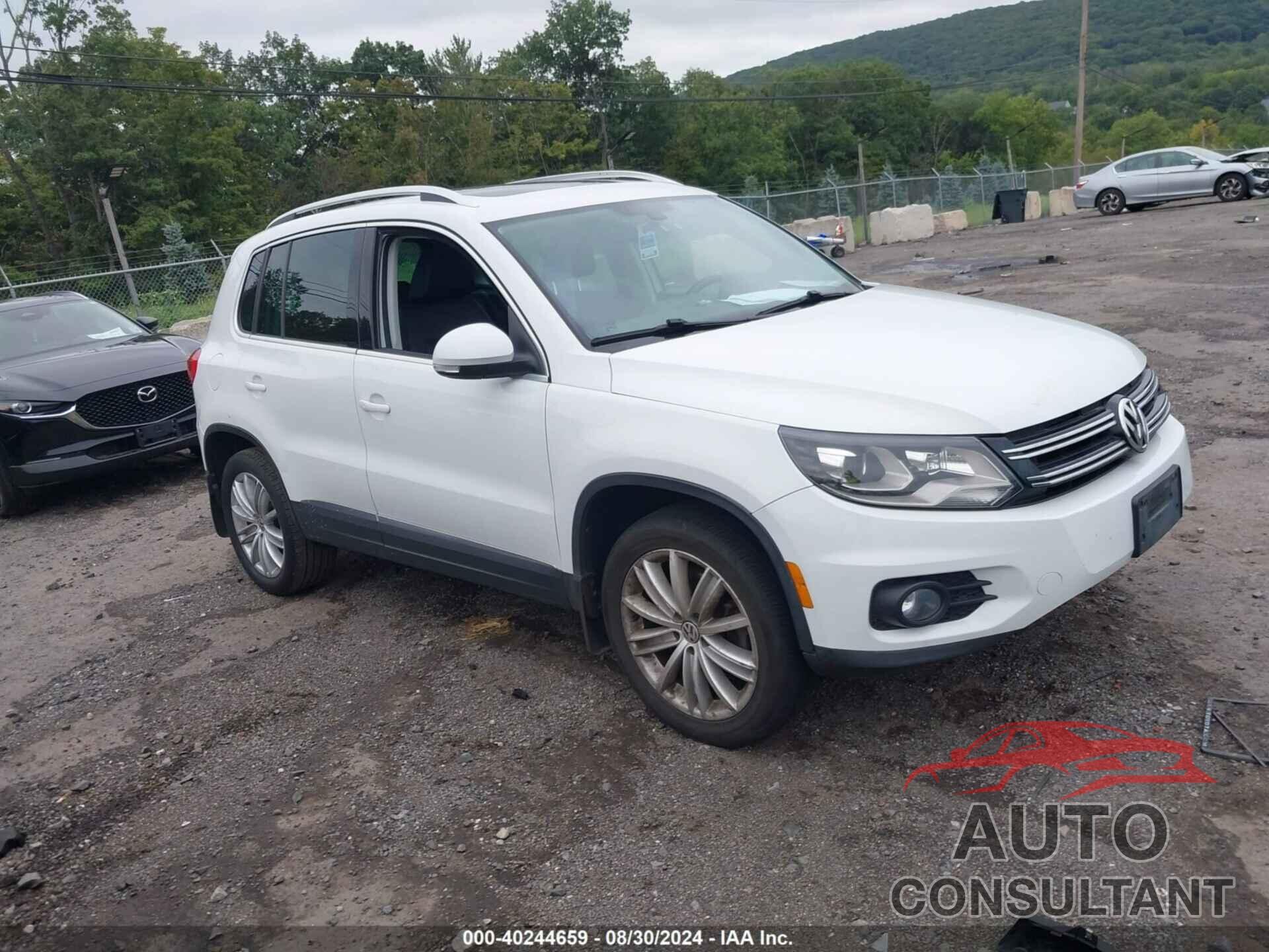 VOLKSWAGEN TIGUAN 2016 - WVGBV7AX6GW604492