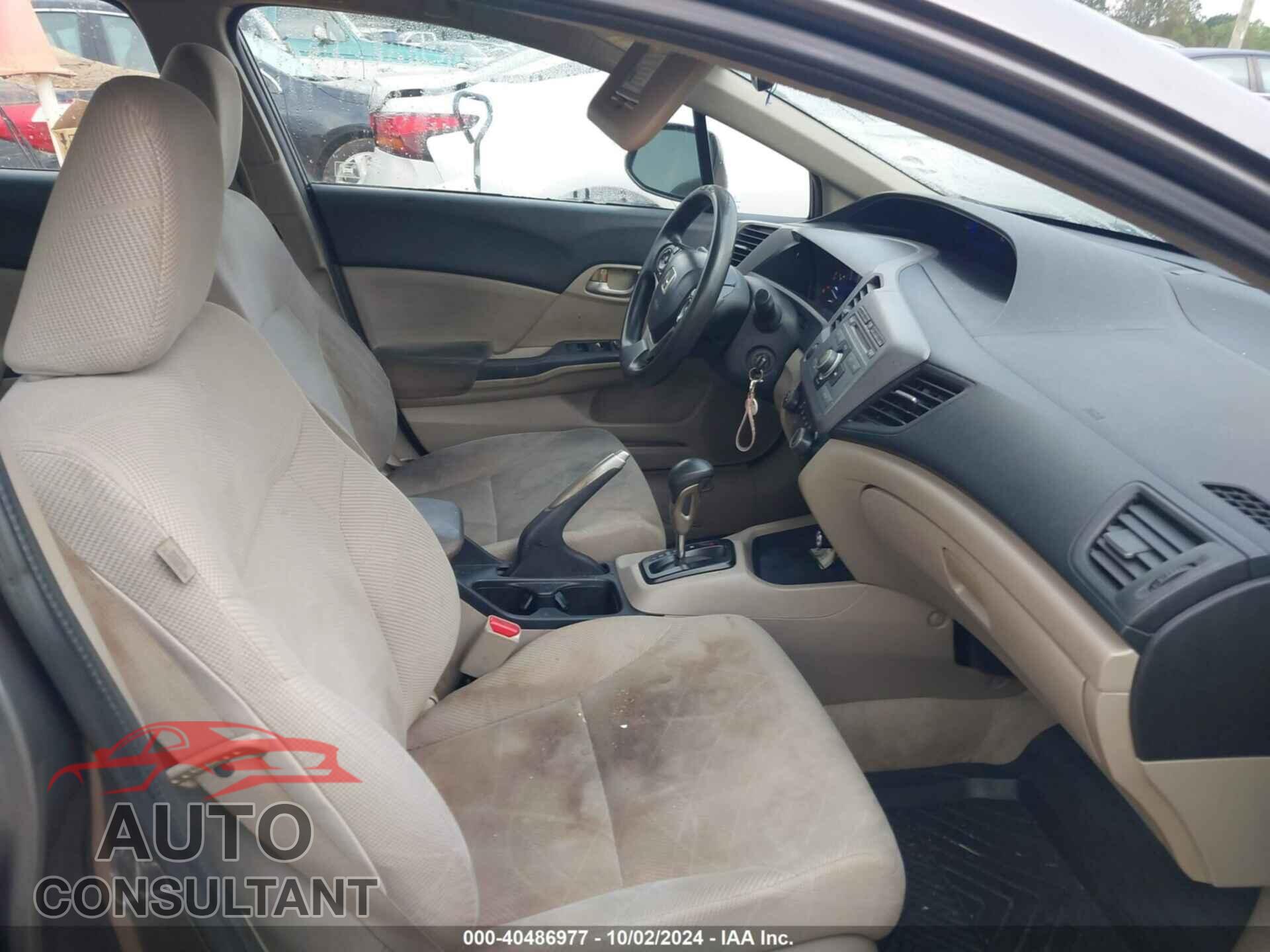HONDA CIVIC 2012 - 19XFB2F5XCE364957