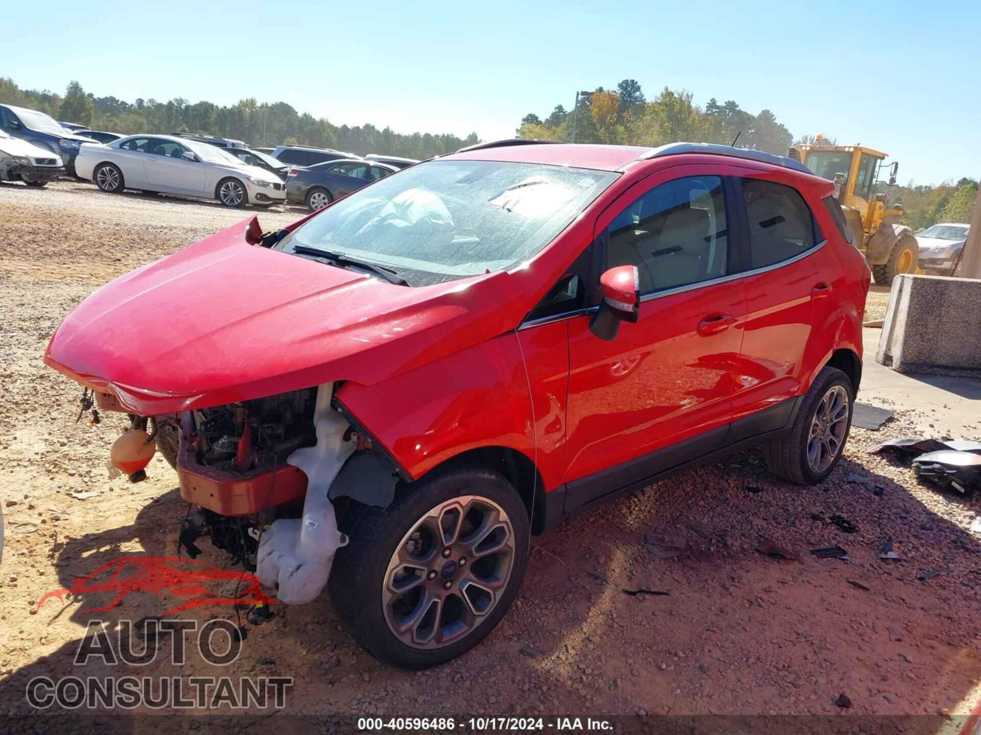 FORD ECOSPORT 2019 - MAJ6S3KL4KC279604