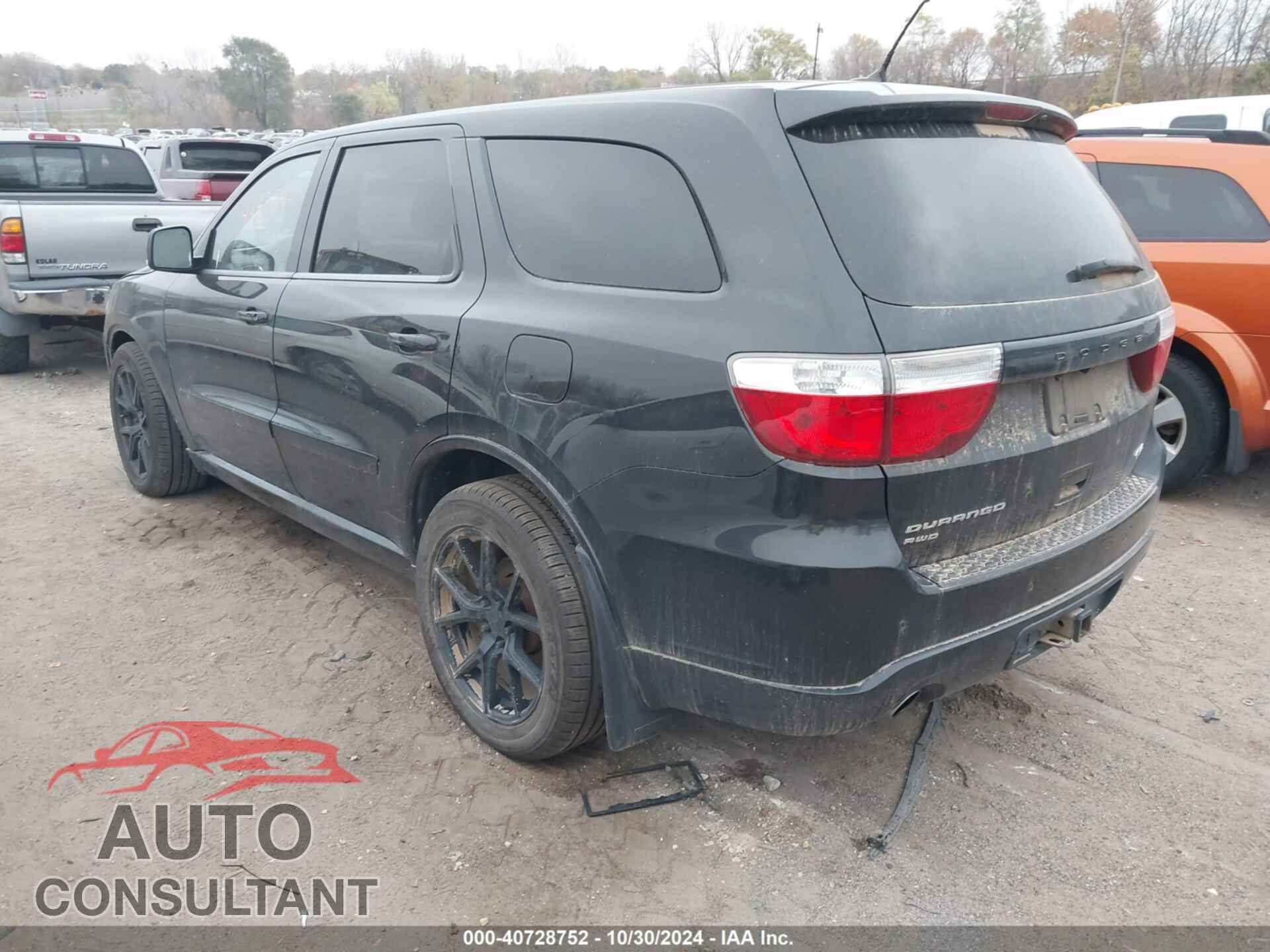 DODGE DURANGO 2012 - 1C4SDJCT4CC295082