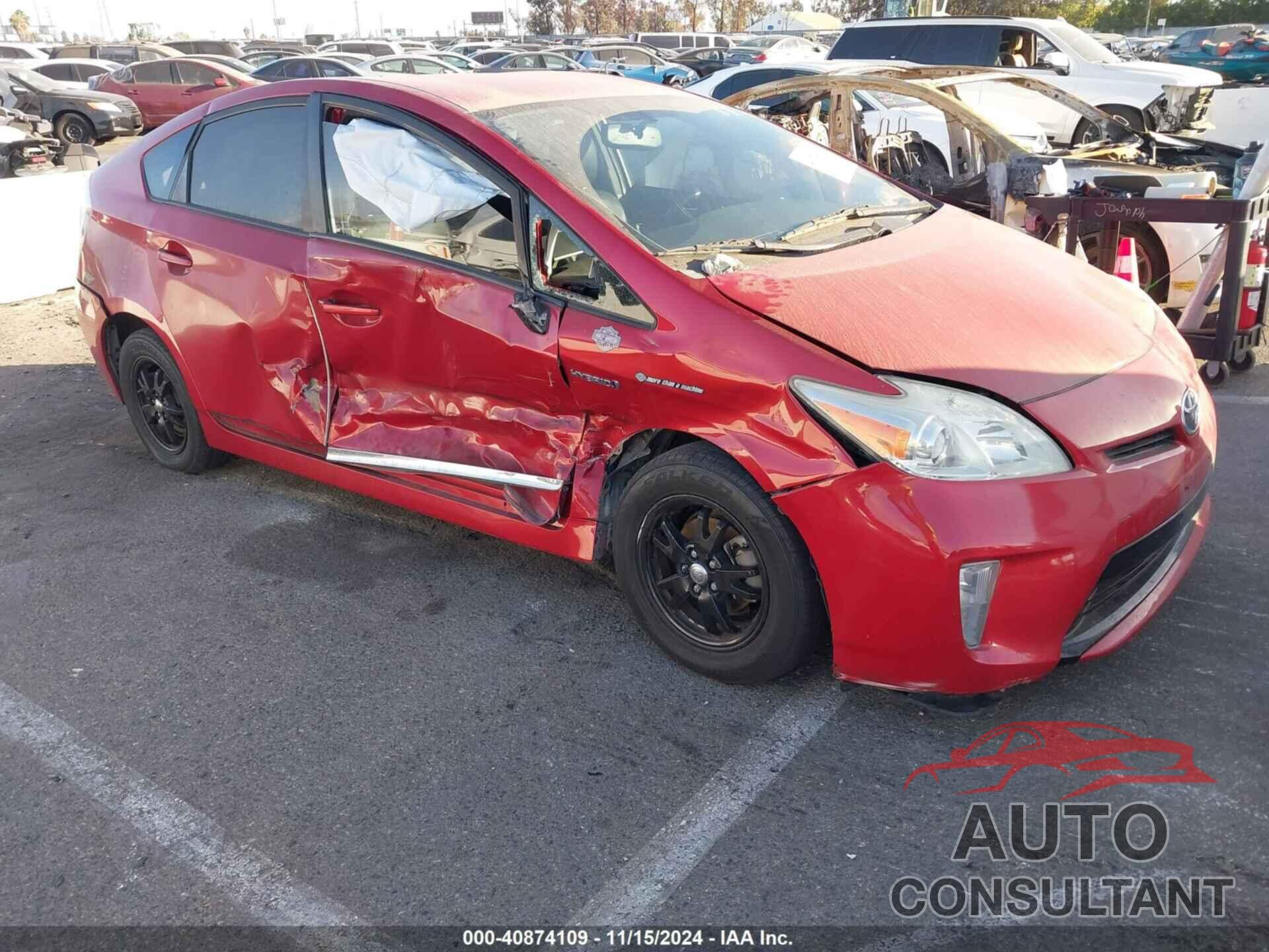 TOYOTA PRIUS 2014 - JTDKN3DU5E1777610
