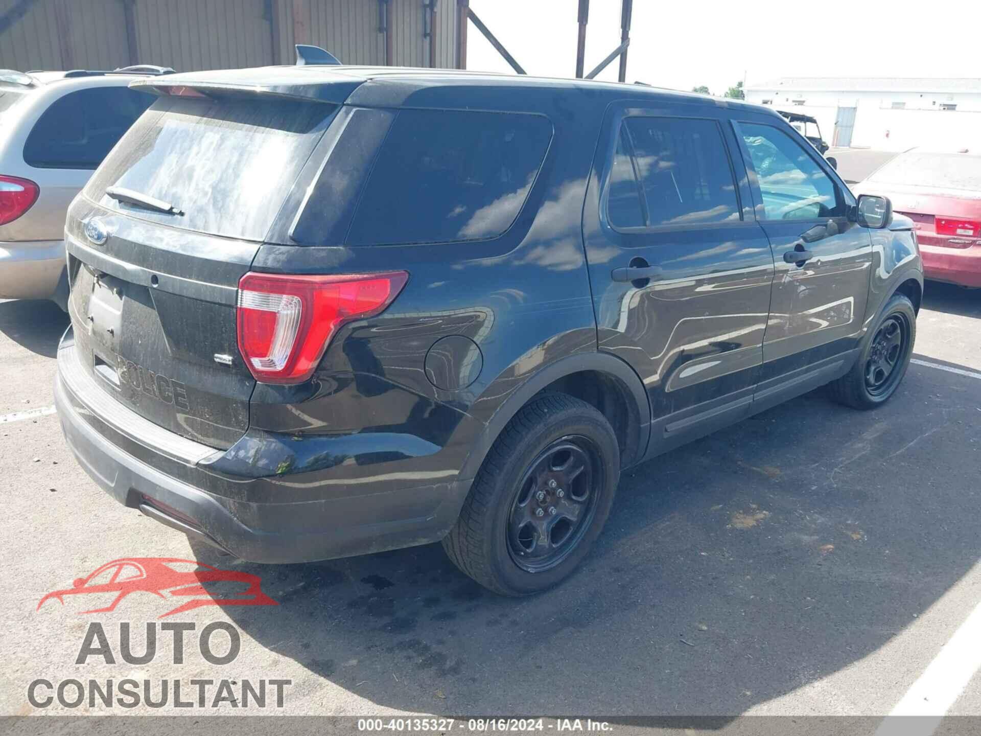 FORD POLICE INTERCEPTOR UTILITY 2018 - 1FM5K8AR3JGB12954