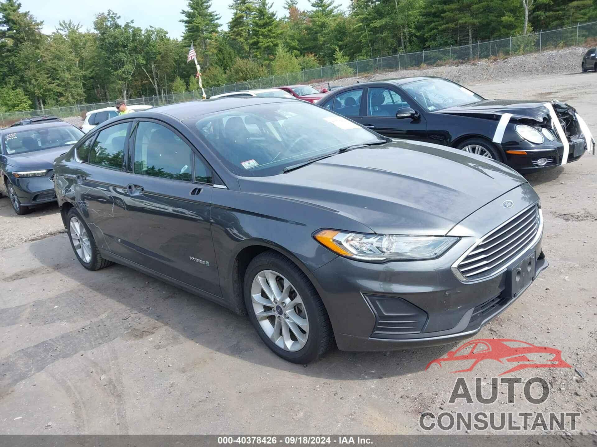 FORD FUSION HYBRID 2019 - 3FA6P0LU7KR191560