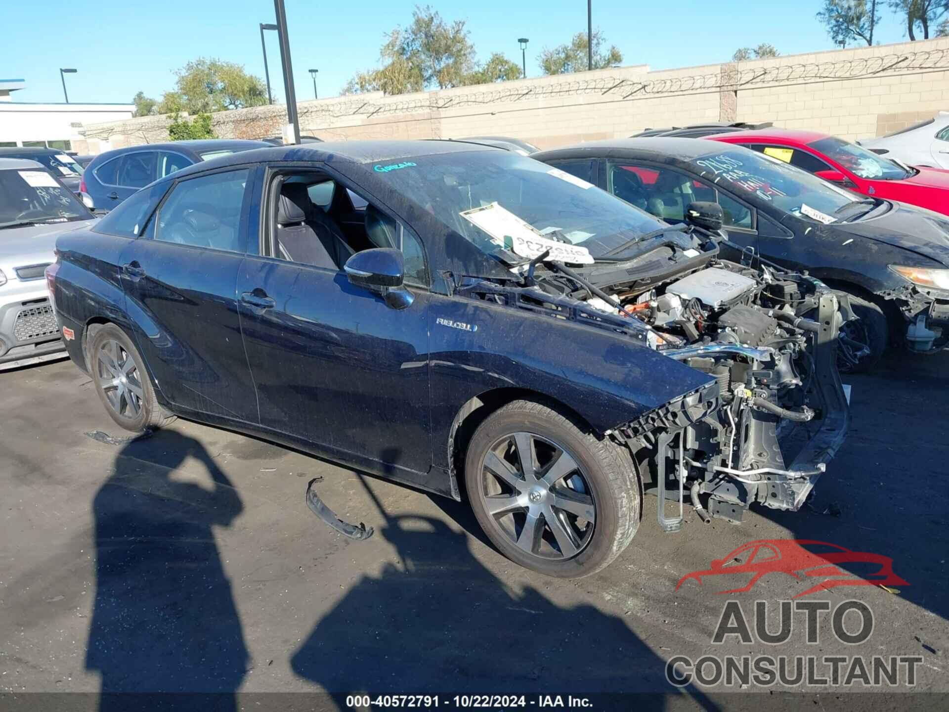TOYOTA MIRAI 2019 - JTDBVRBD0KA007820