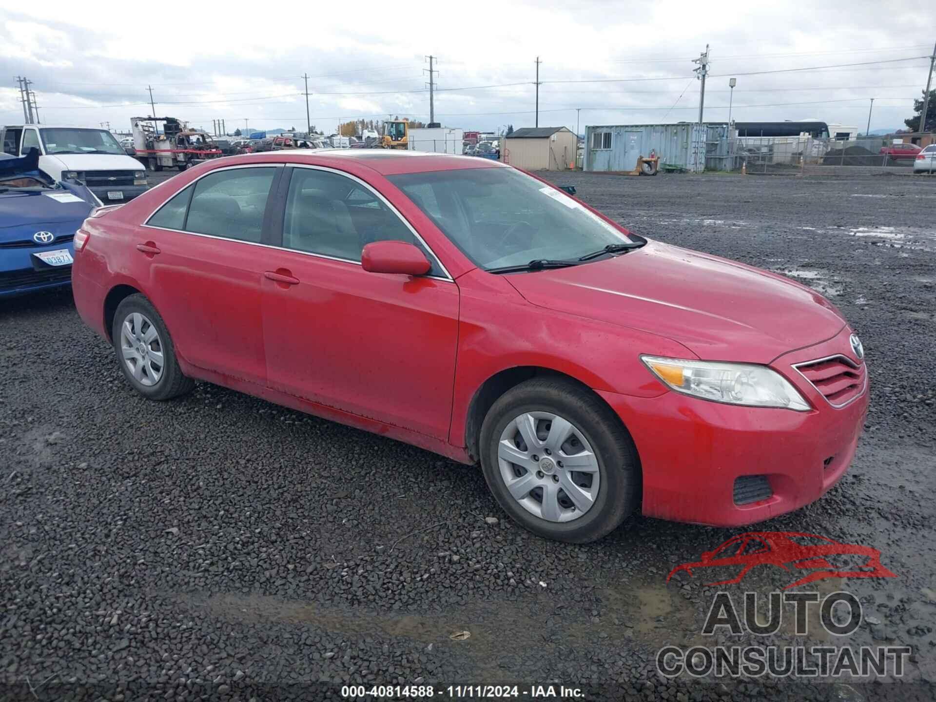 TOYOTA CAMRY 2010 - 4T1BF3EK8AU024989