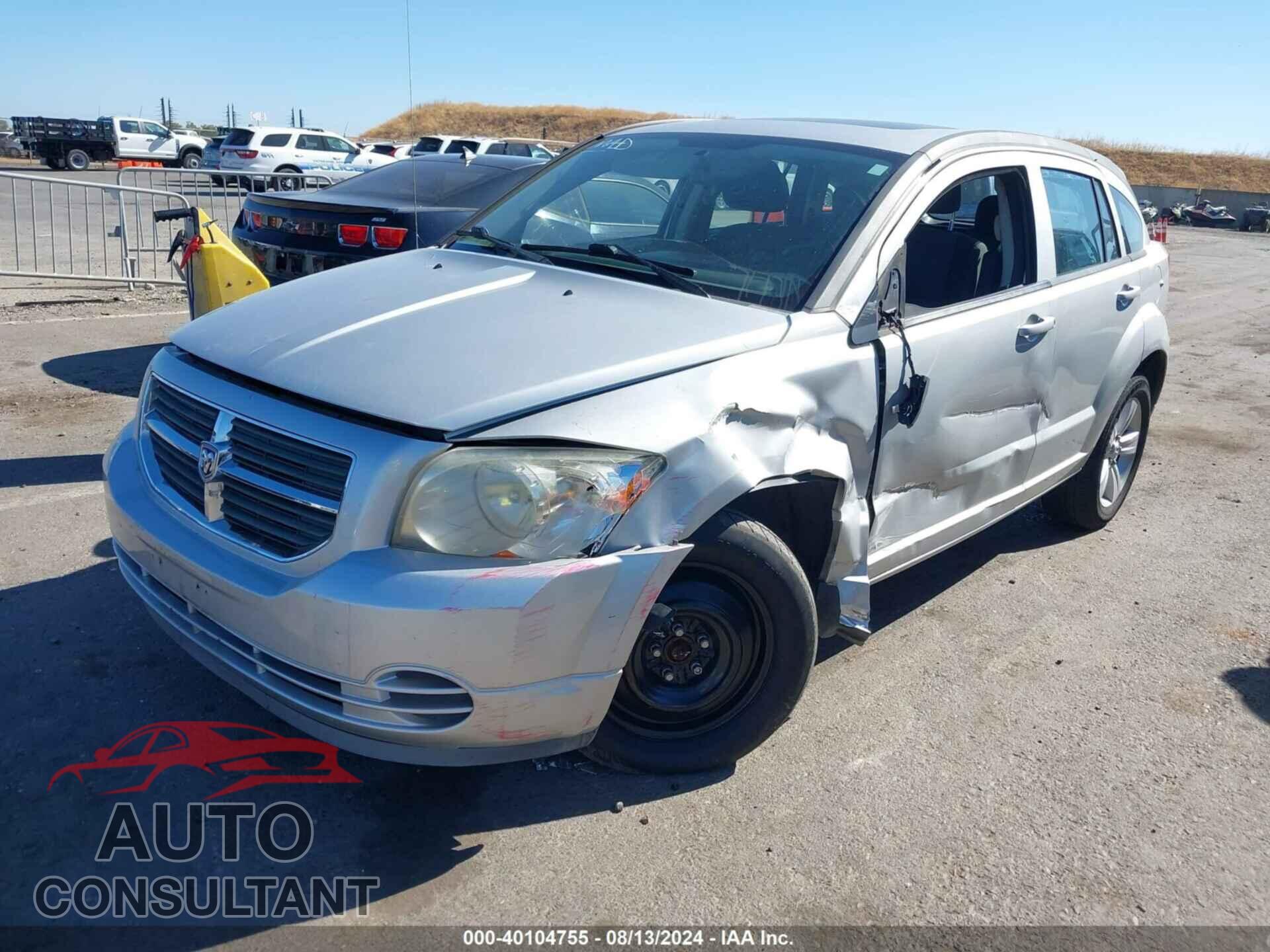 DODGE CALIBER 2012 - 1C3CDWDA8CD508497