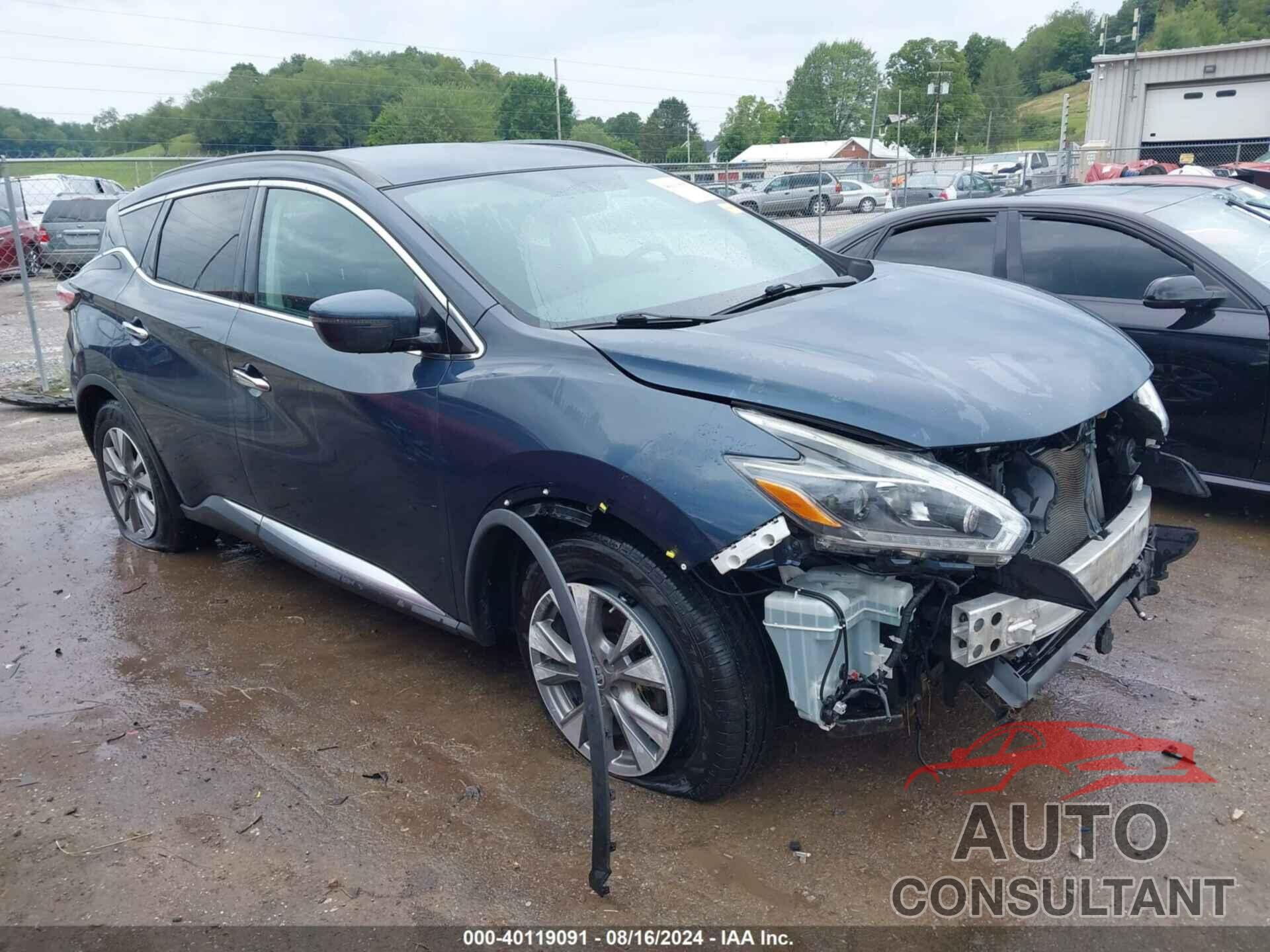 NISSAN MURANO 2018 - 5N1AZ2MH7JN161189