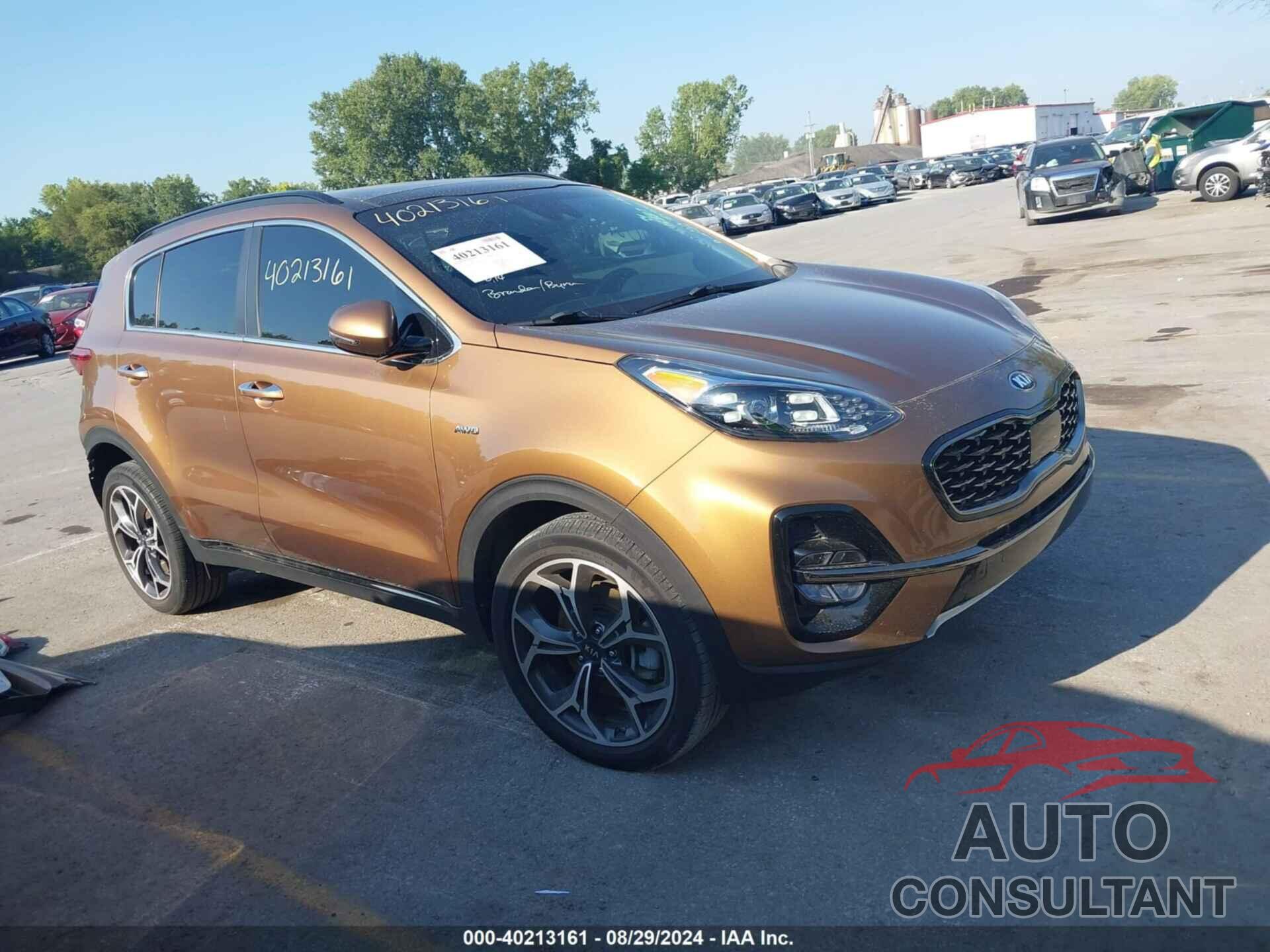 KIA SPORTAGE 2021 - KNDPRCA60M7849065