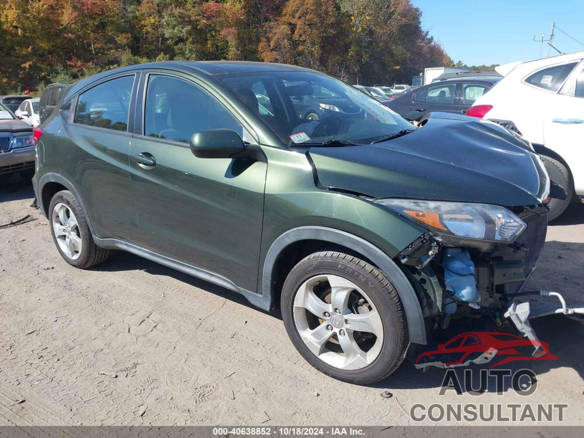HONDA HR-V 2016 - 3CZRU6H39GM720007