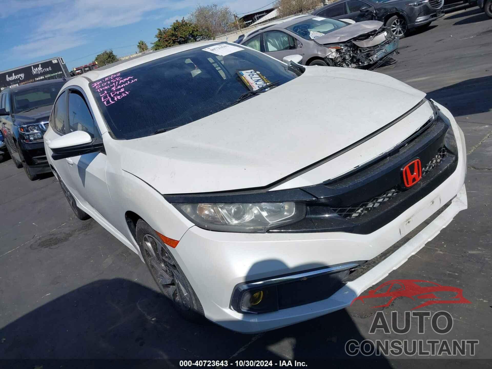 HONDA CIVIC 2018 - 19XFC2F72JE208357