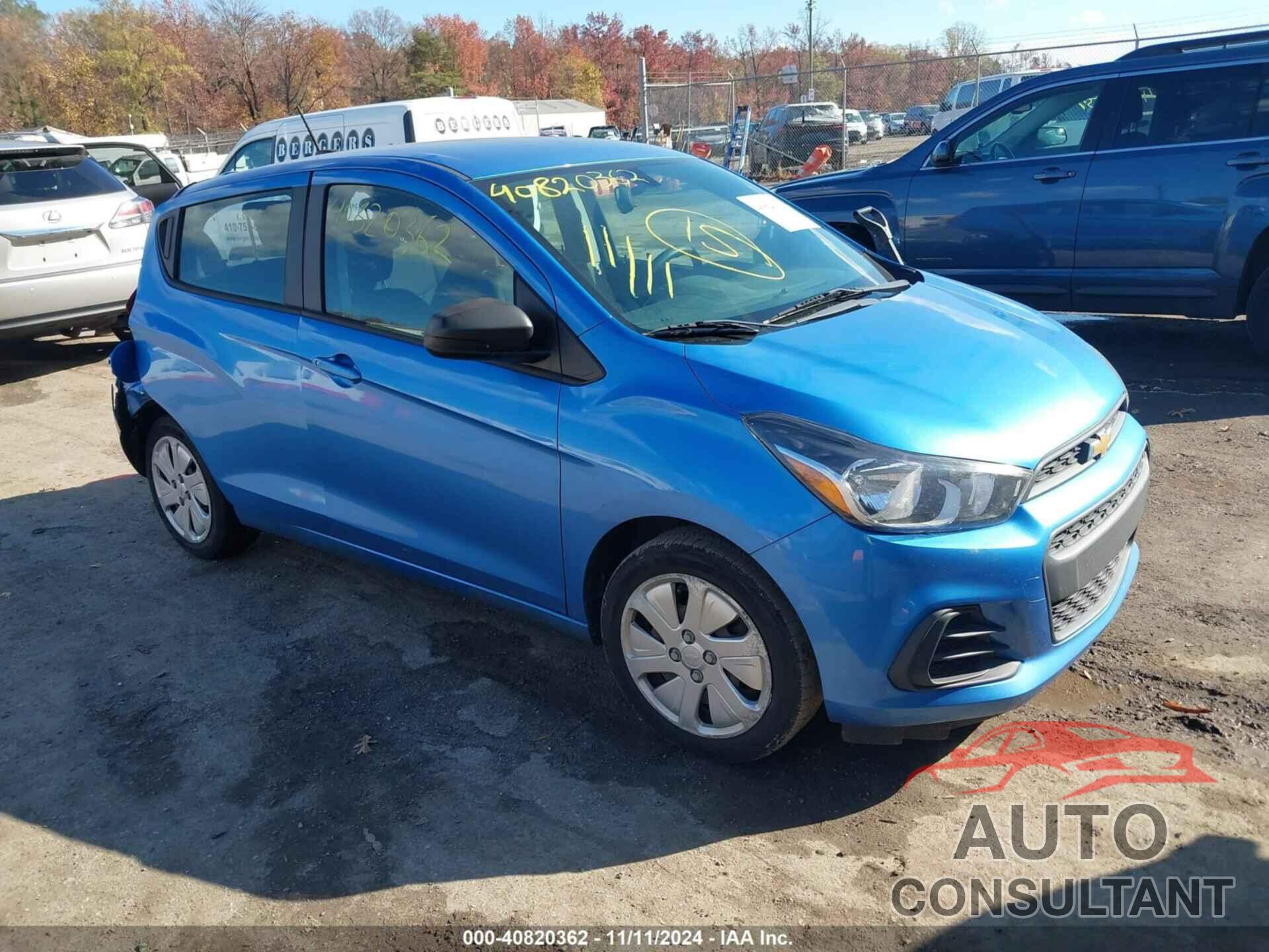CHEVROLET SPARK 2016 - KL8CB6SAXGC555698