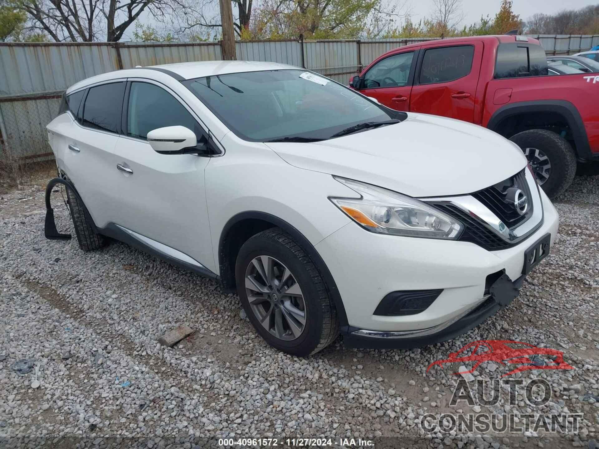 NISSAN MURANO 2017 - 5N1AZ2MH2HN161269