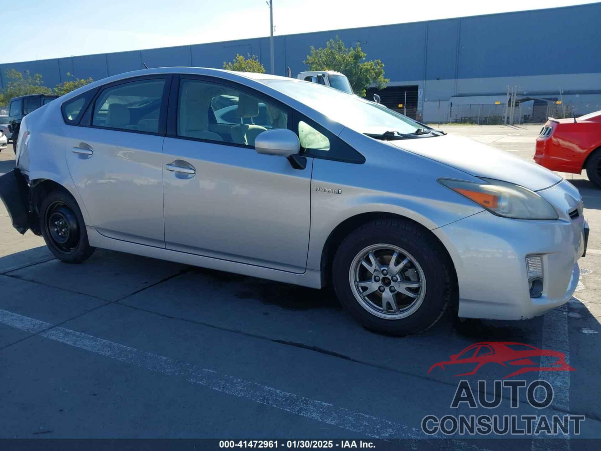 TOYOTA PRIUS 2011 - JTDKN3DU9B5349947