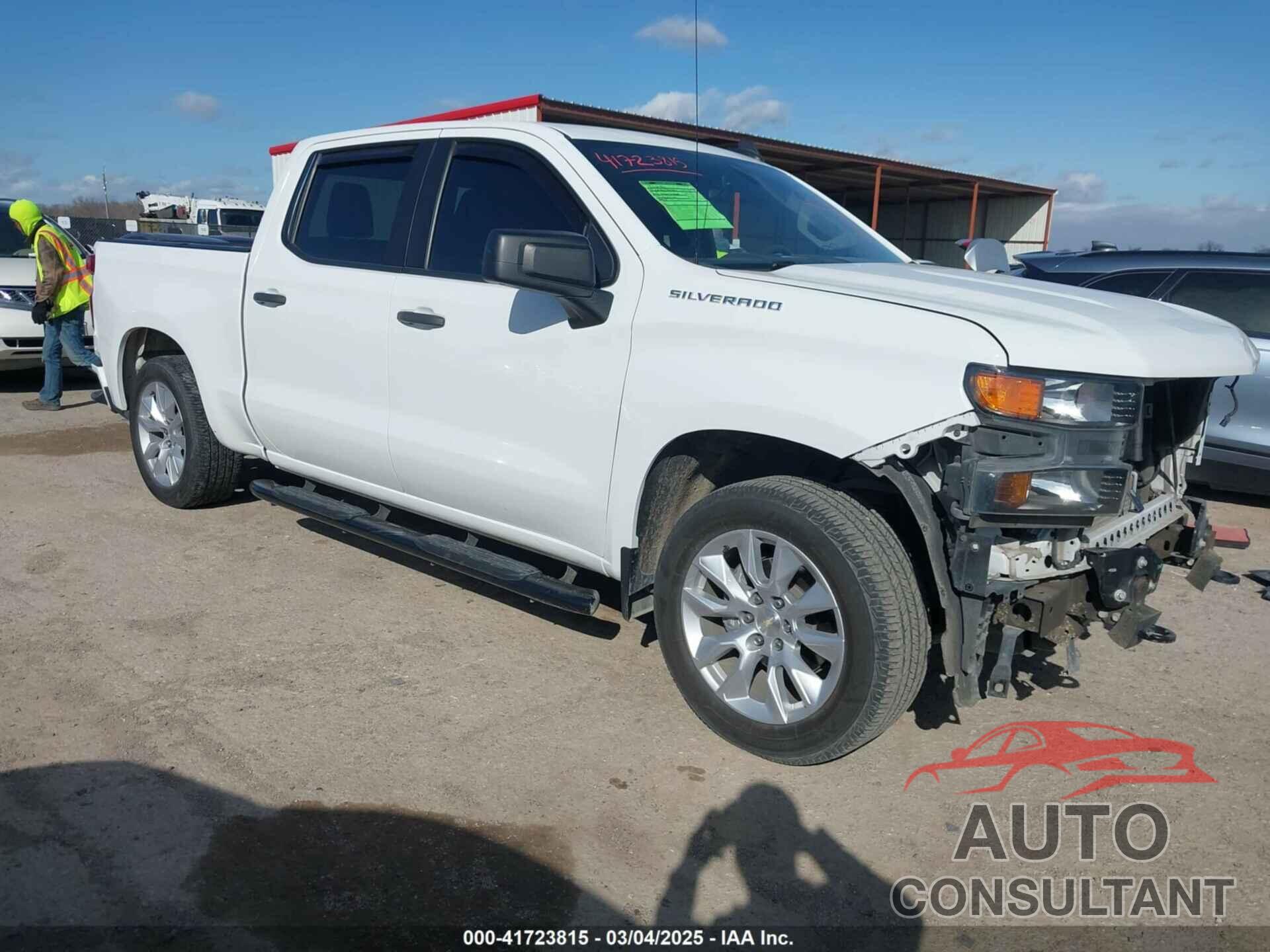CHEVROLET SILVERADO 1500 2021 - 3GCPWBEK6MG352911