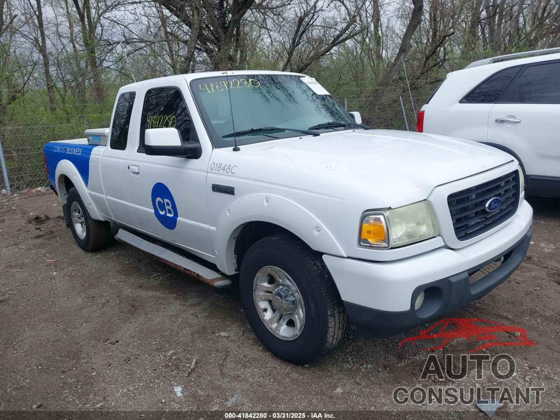 FORD RANGER 2009 - 1FTYR44E29PA13620
