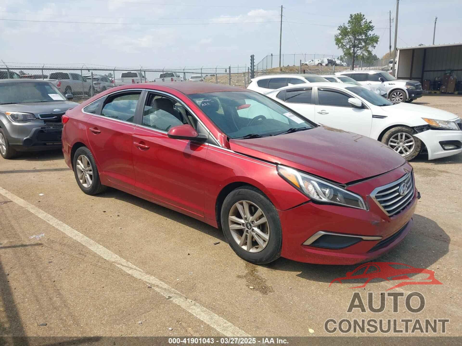 HYUNDAI SONATA 2016 - 5NPE24AF9GH301583