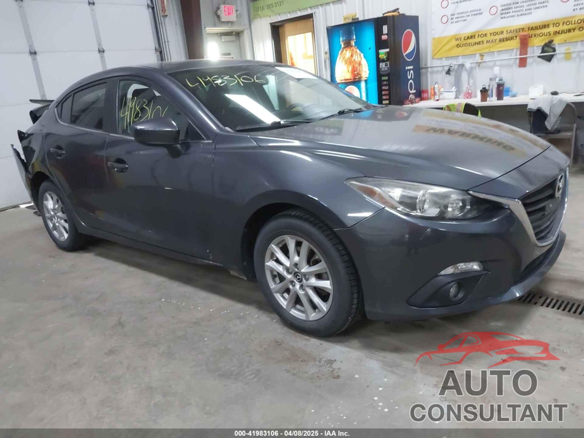 MAZDA MAZDA3 2016 - JM1BM1V71G1310607