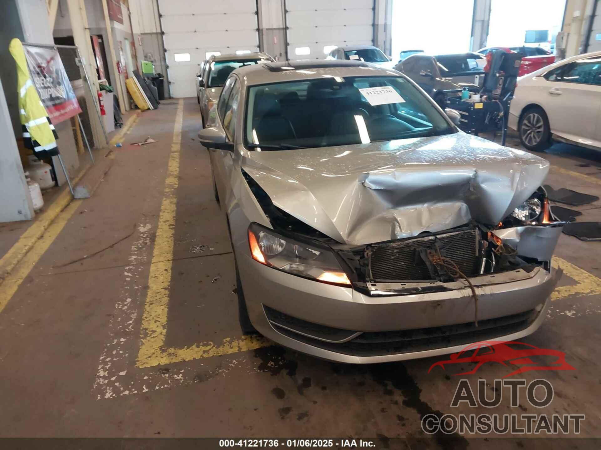 VOLKSWAGEN PASSAT 2014 - 1VWBN7A36EC064753
