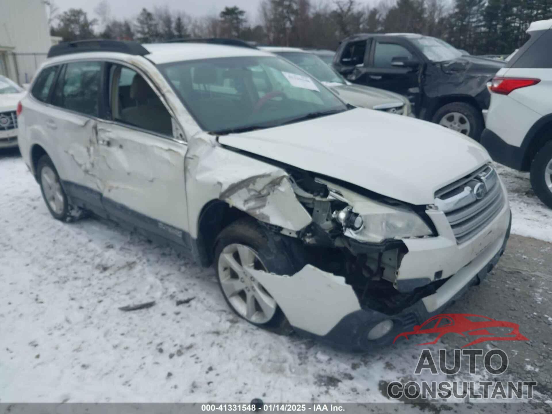 SUBARU OUTBACK 2014 - 4S4BRBAC7E3316676