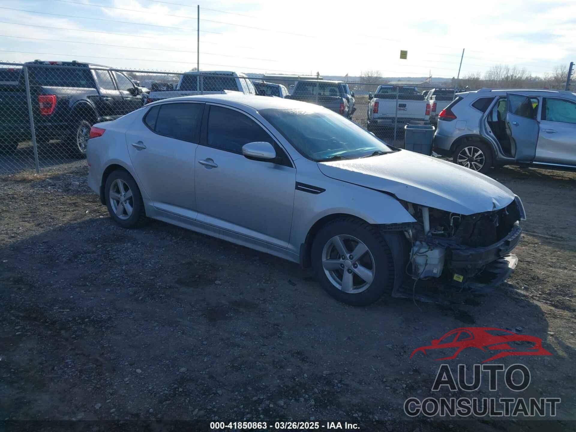 KIA OPTIMA 2014 - 5XXGM4A70EG284242