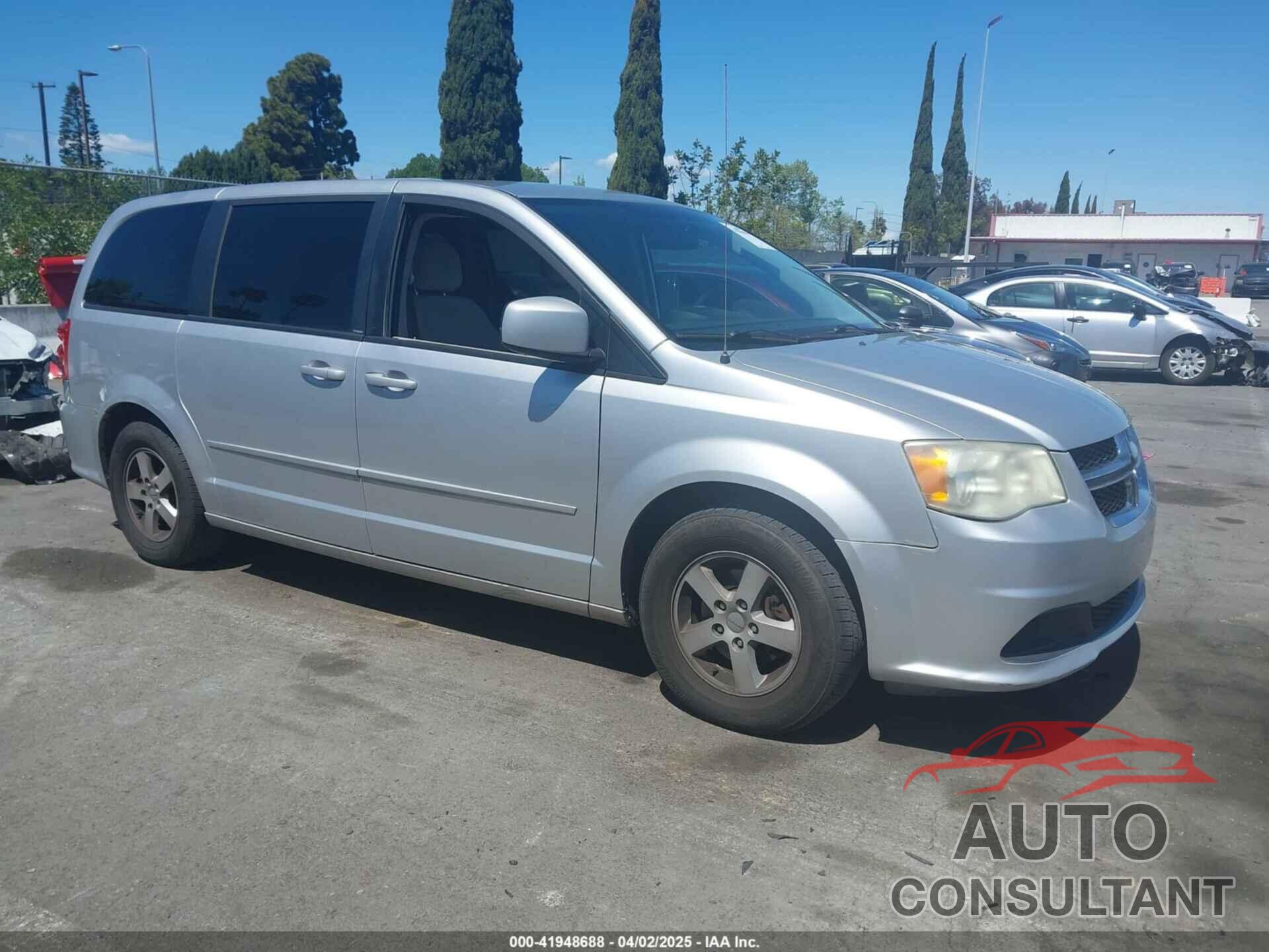 DODGE GRAND CARAVAN 2012 - 2C4RDGCG7CR204835