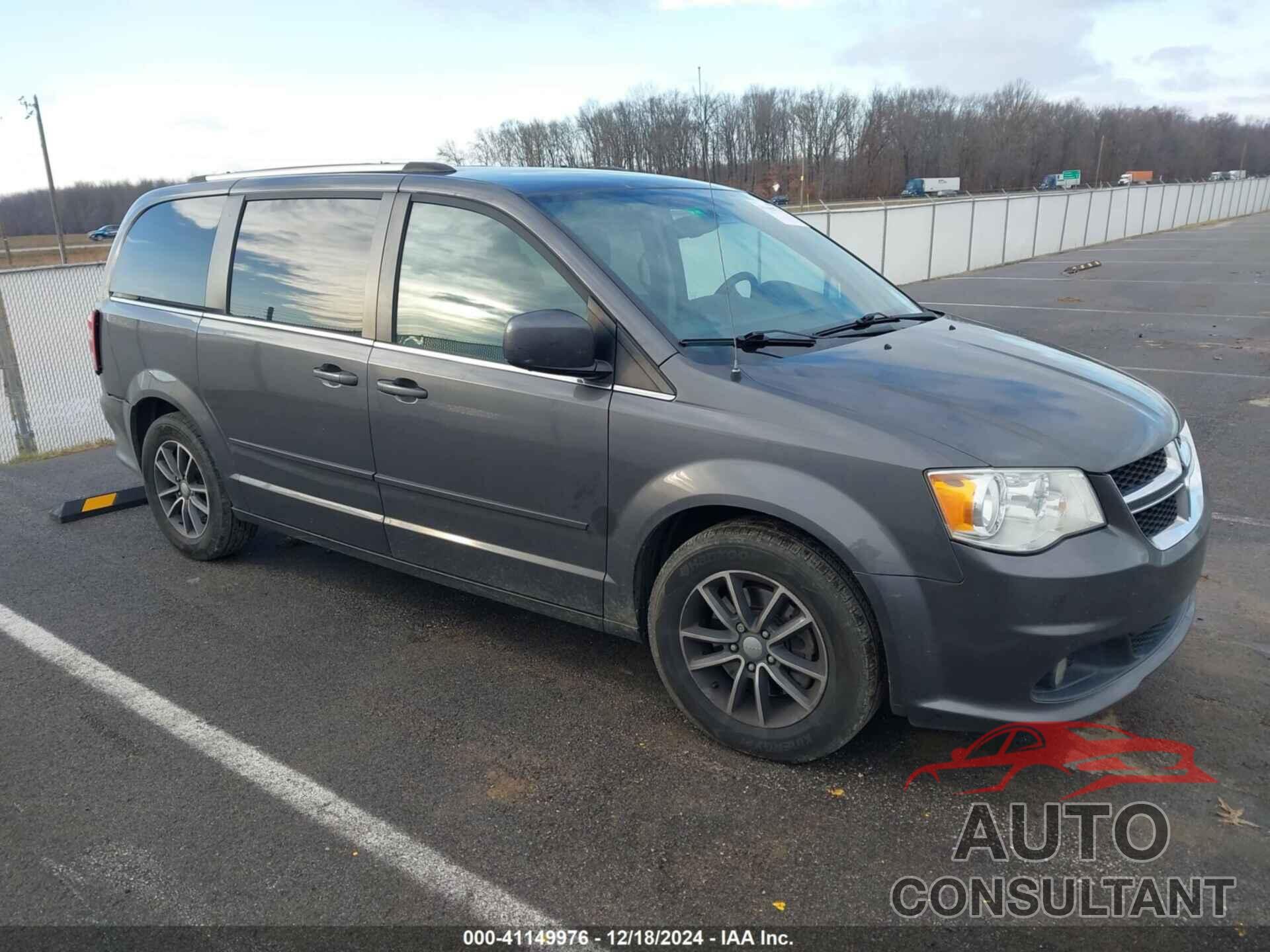 DODGE GRAND CARAVAN 2017 - 2C4RDGCG8HR662228