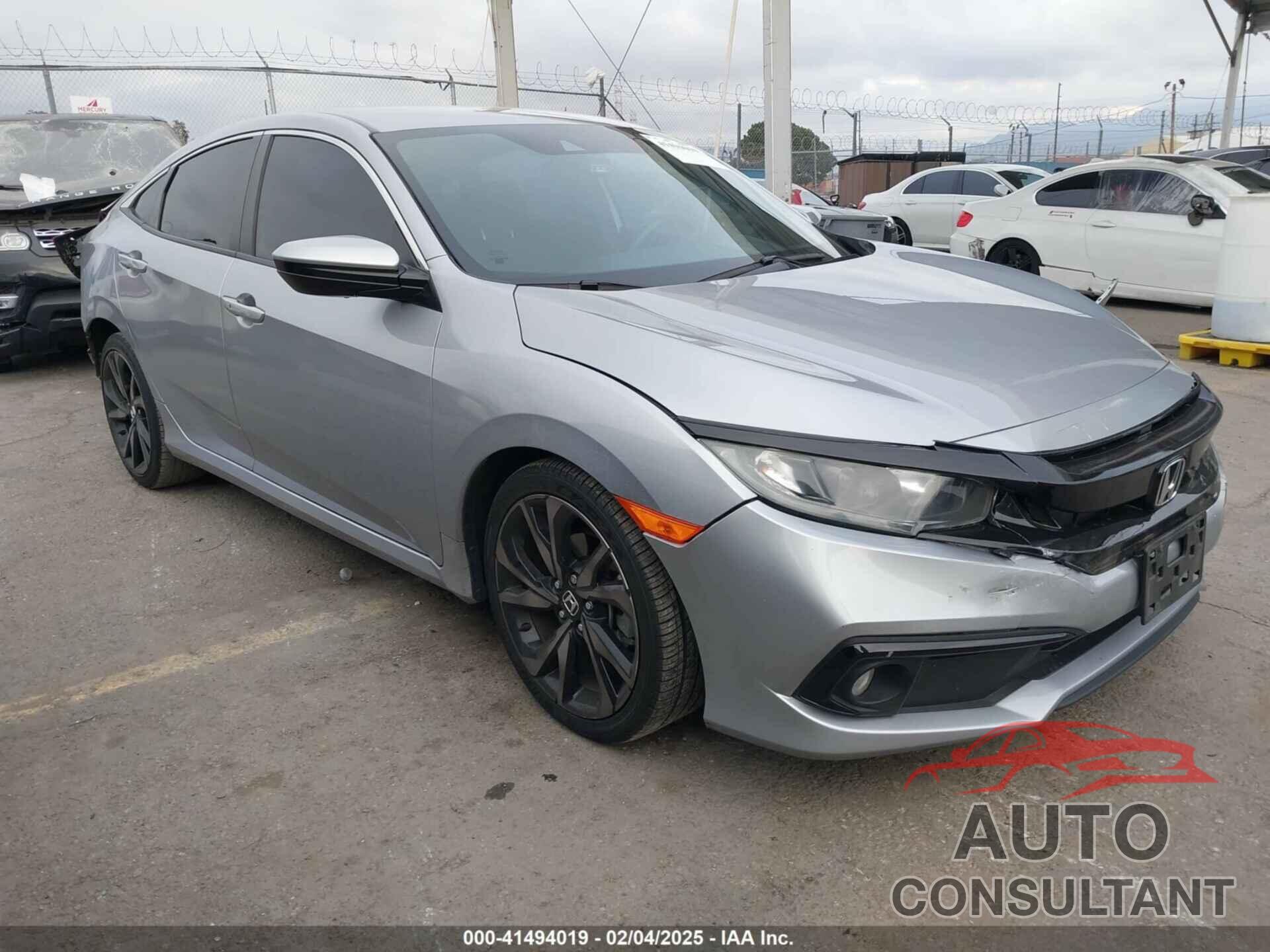 HONDA CIVIC 2019 - 2HGFC2F84KH576622