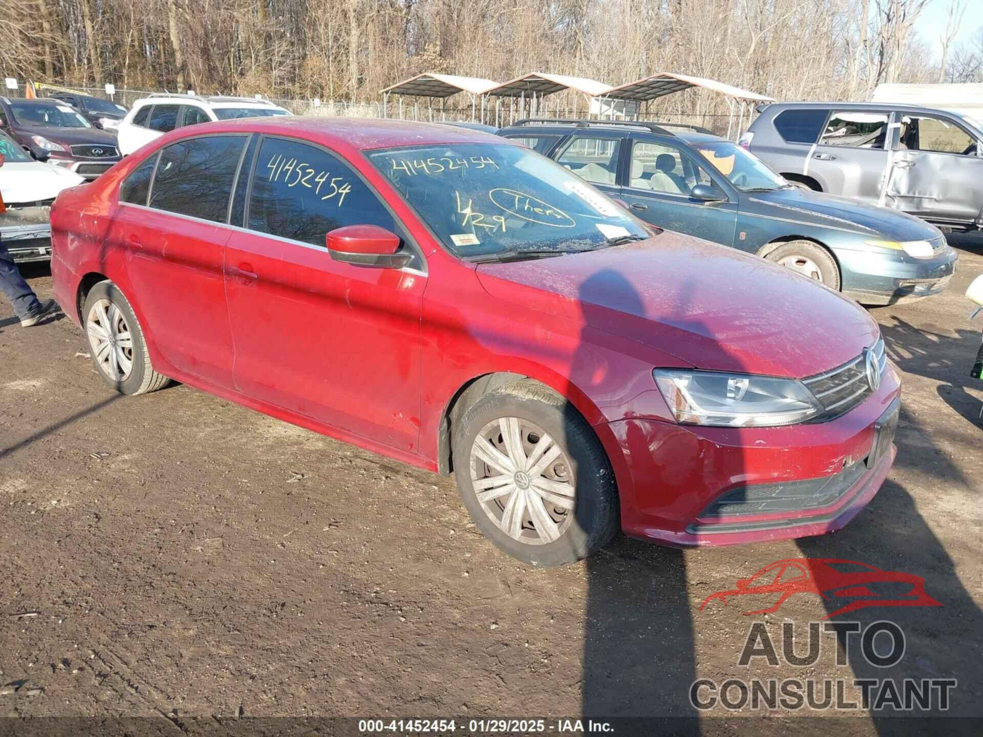 VOLKSWAGEN JETTA 2017 - 3VW2B7AJ4HM361708