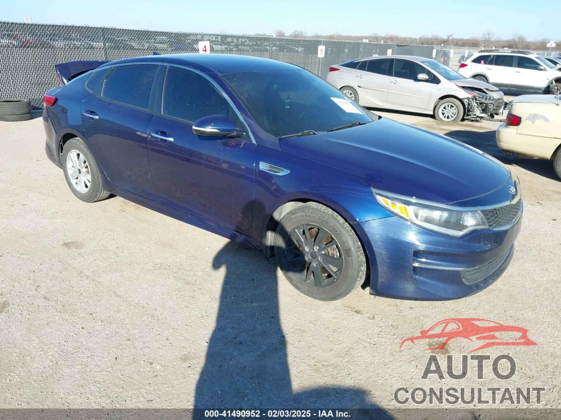 KIA OPTIMA 2018 - 5XXGT4L34JG216999