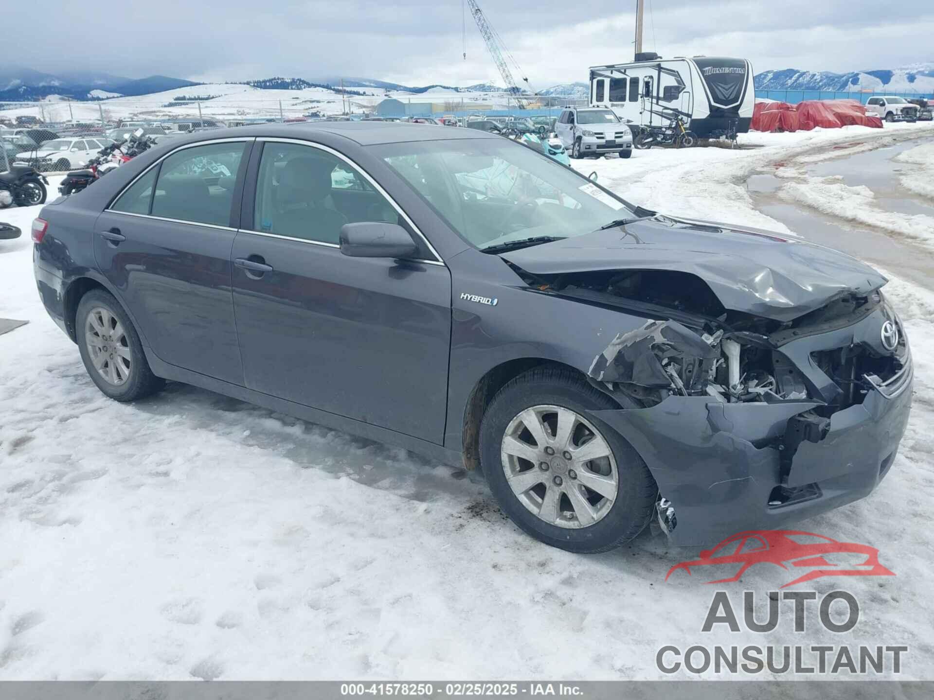 TOYOTA CAMRY HYBRID 2009 - JTNBB46K393049641