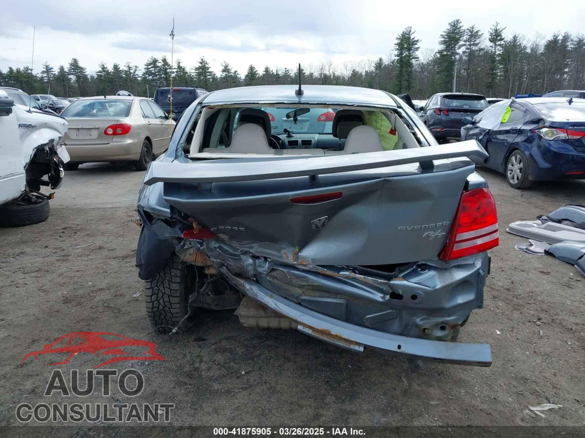 DODGE AVENGER 2010 - 1B3CC5FB7AN110317
