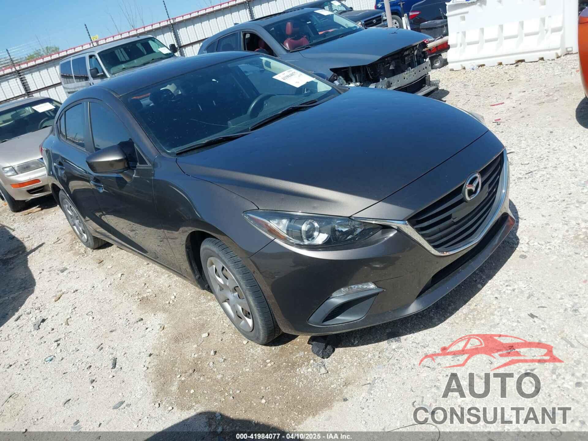 MAZDA MAZDA3 2014 - JM1BM1U75E1150228