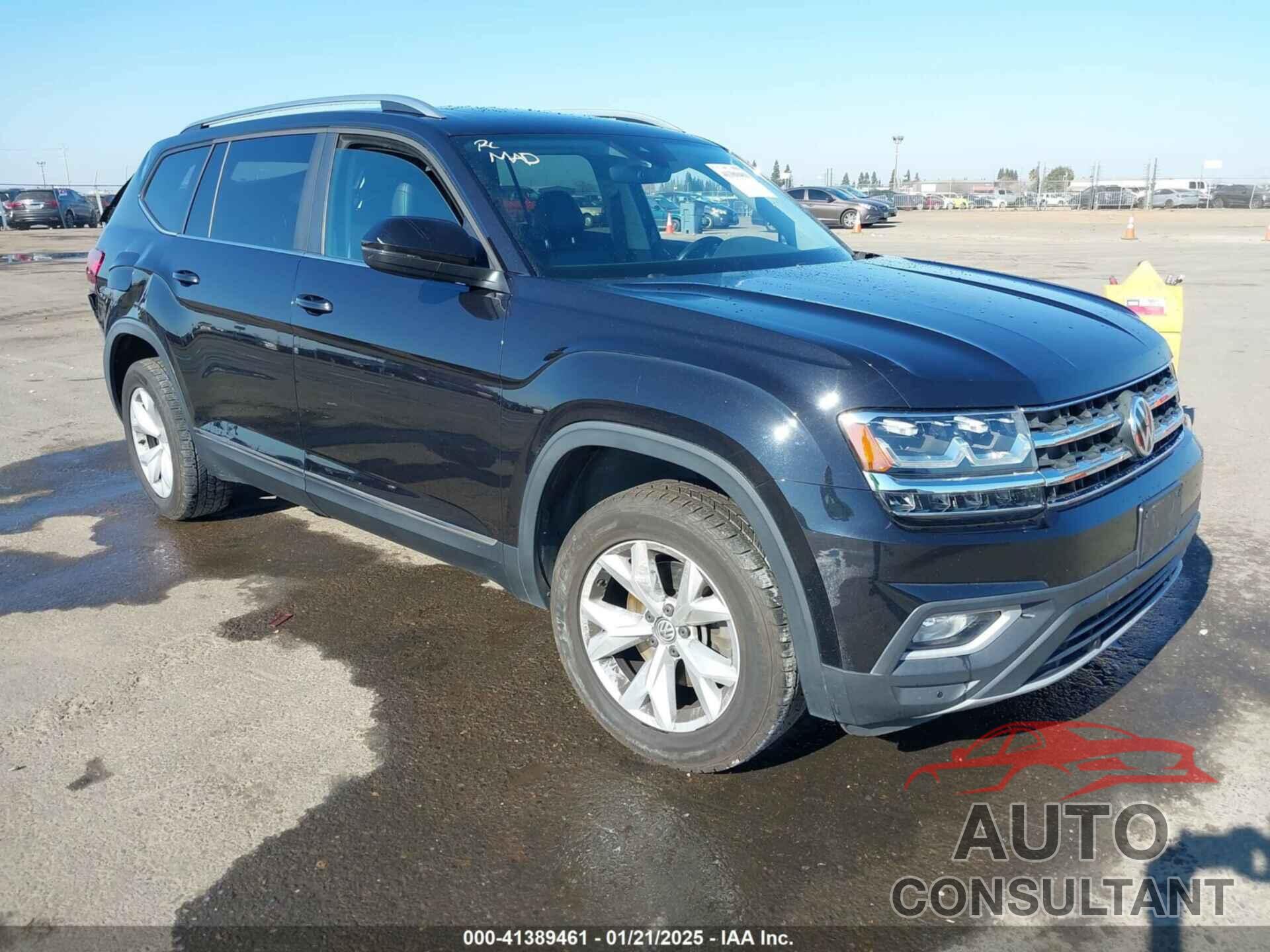 VOLKSWAGEN ATLAS 2018 - 1V2ER2CAXJC582408