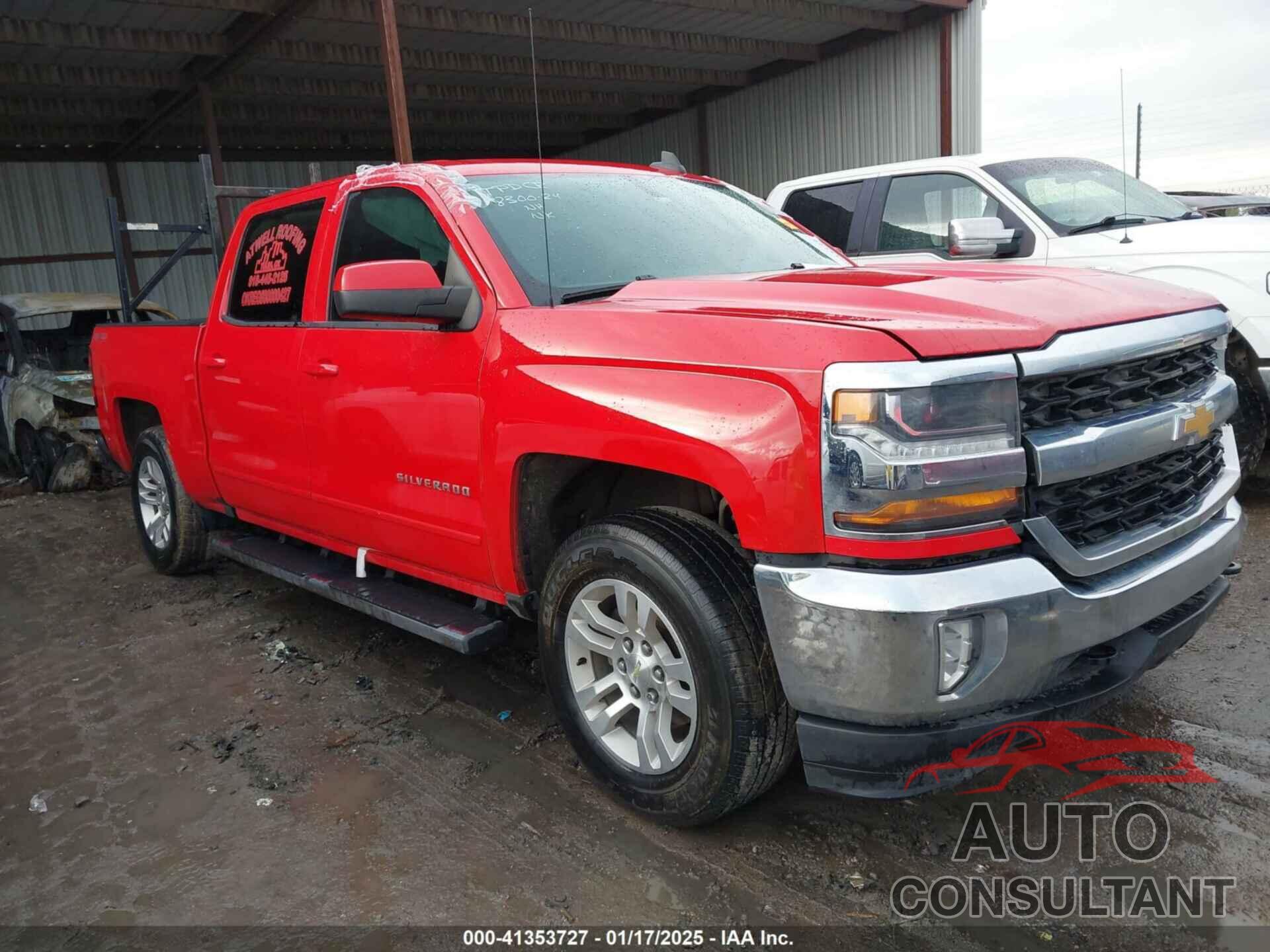 CHEVROLET SILVERADO 1500 2016 - 3GCUKREC6GG286204