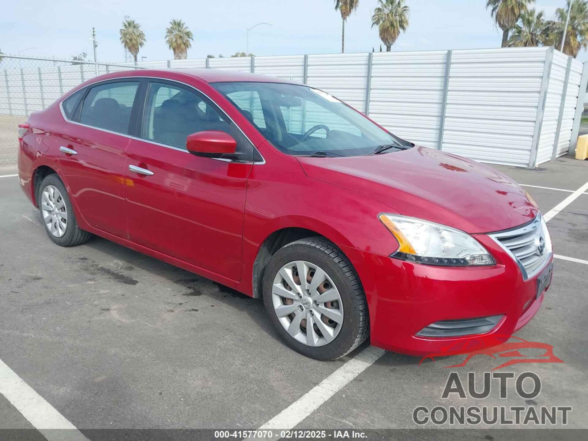 NISSAN SENTRA 2014 - 3N1AB7AP5EL623064