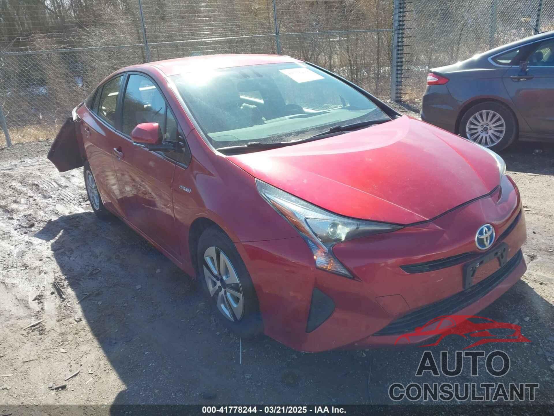 TOYOTA PRIUS 2016 - JTDKARFU8G3522114