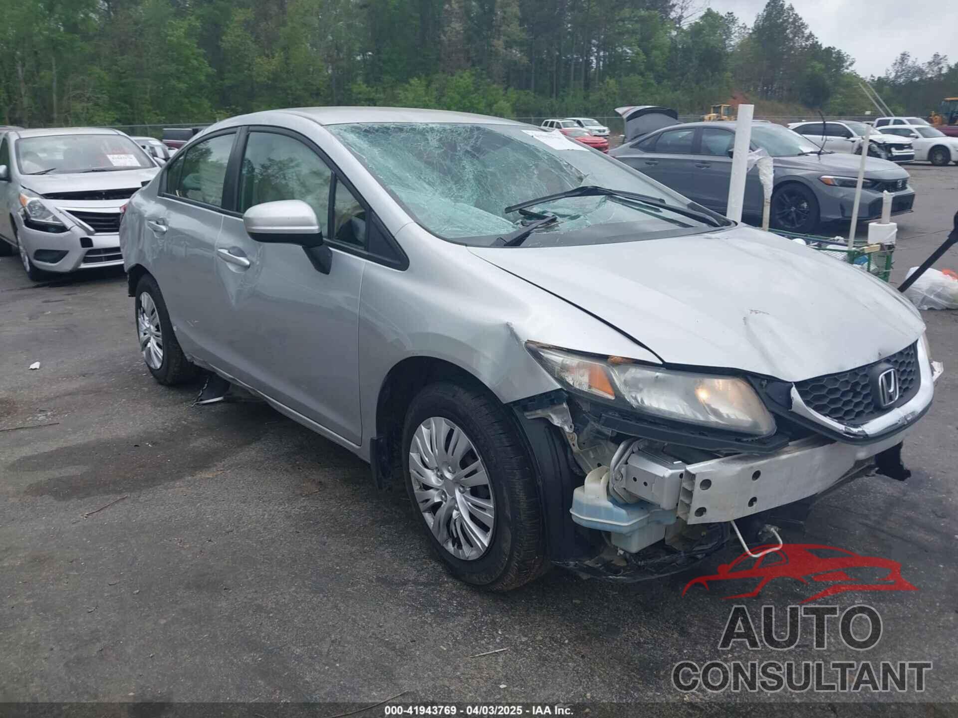 HONDA CIVIC 2014 - 2HGFB2F57EH534233