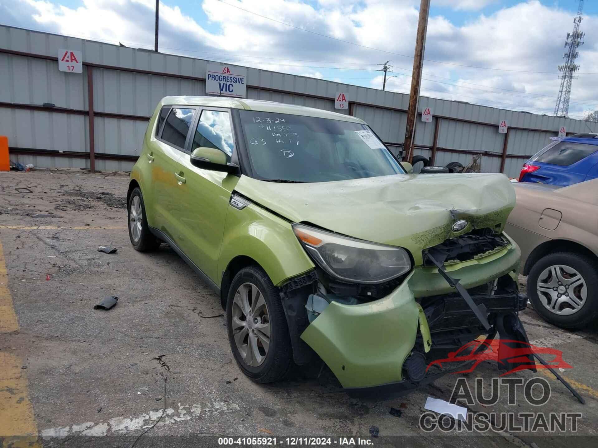 KIA SOUL 2014 - KNDJP3A5XE7040323