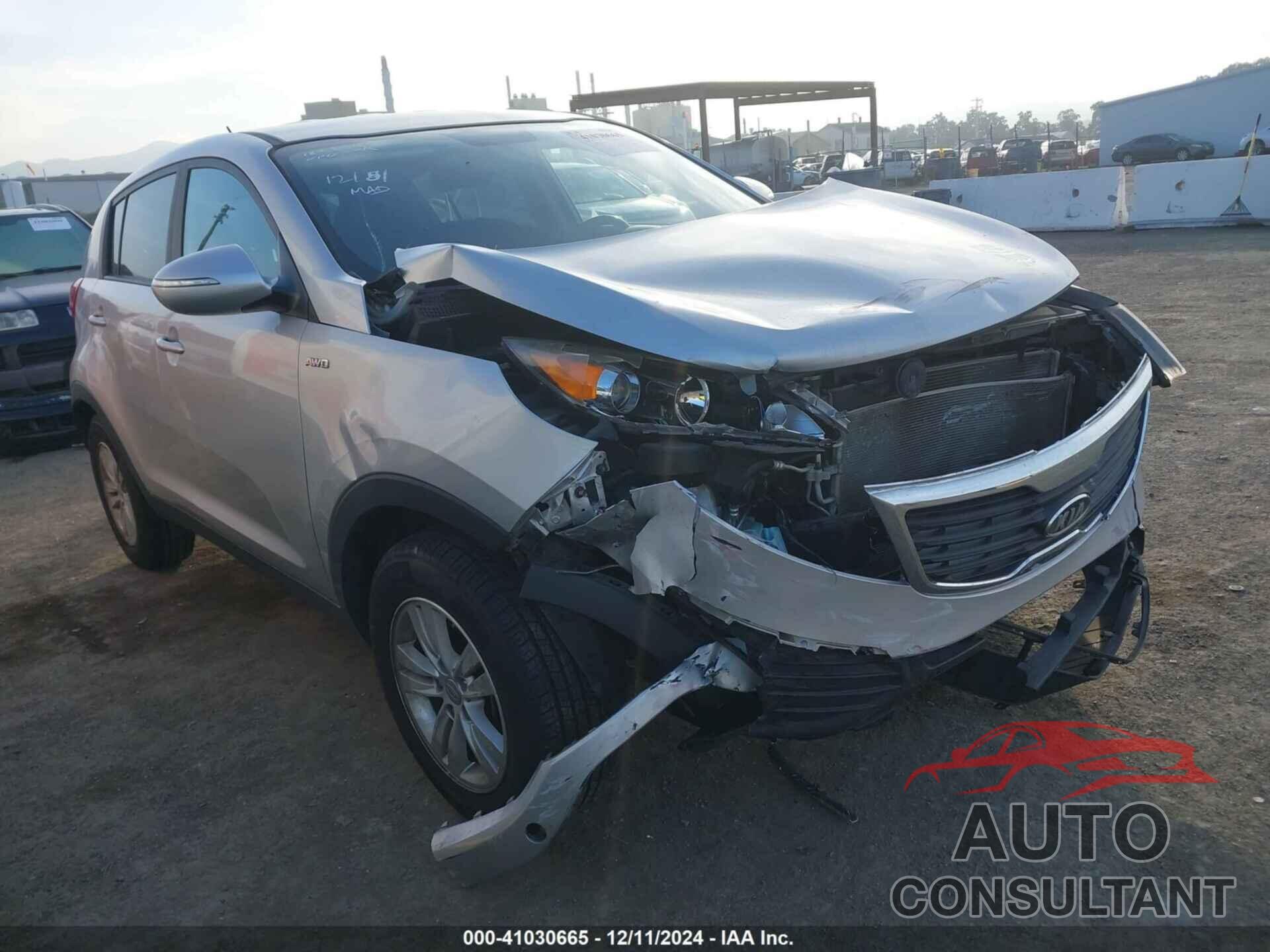 KIA SPORTAGE 2011 - KNDPBCA29B7136437
