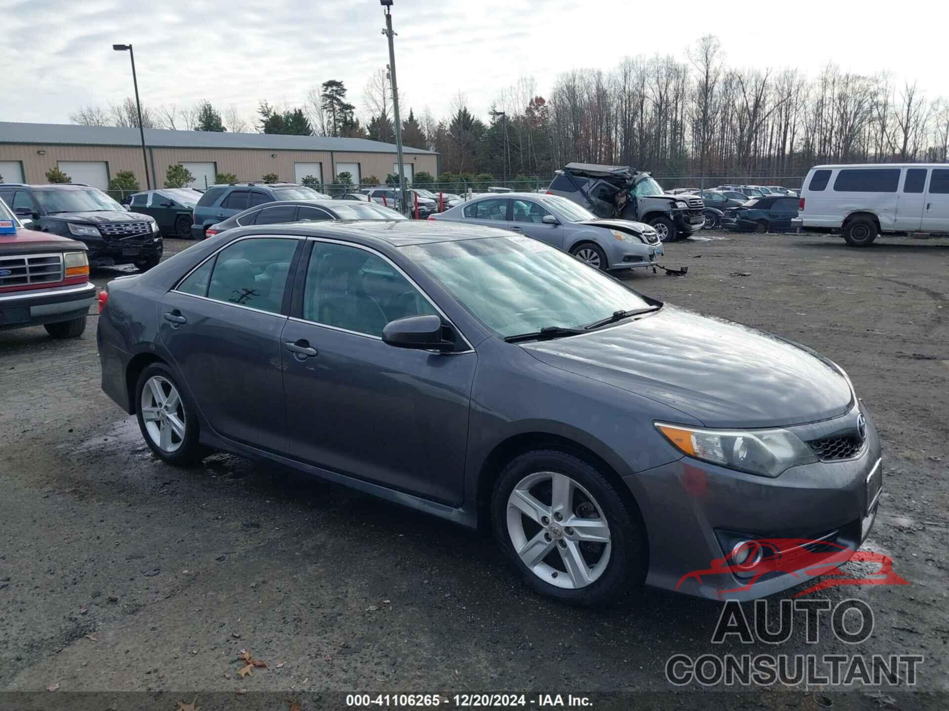 TOYOTA CAMRY 2012 - 4T1BF1FKXCU166914