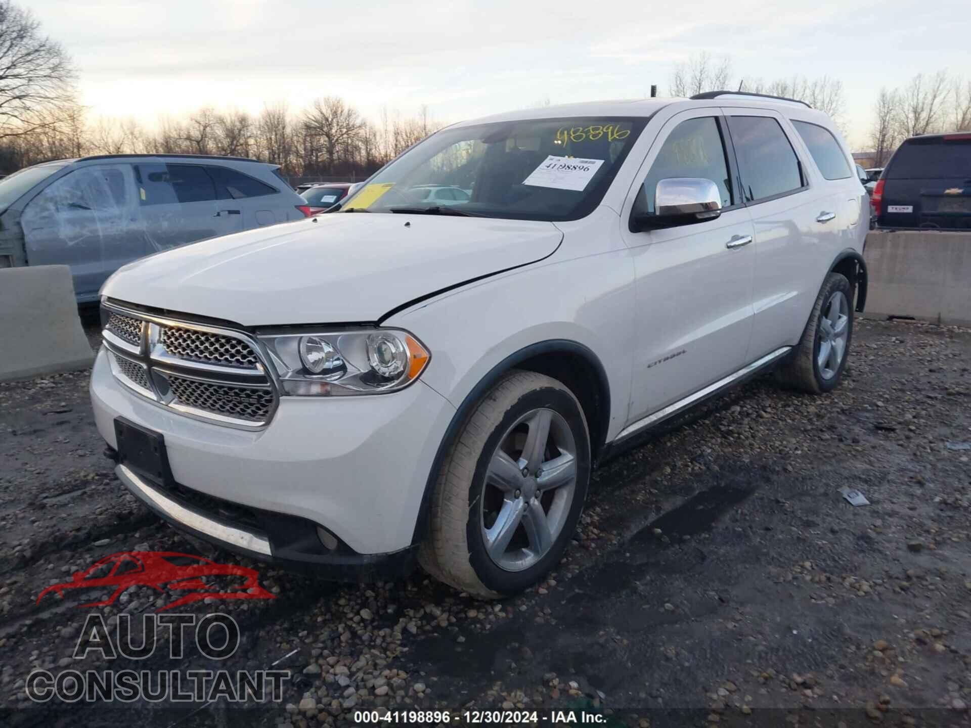 DODGE DURANGO 2011 - 1D4SE5GT6BC613879