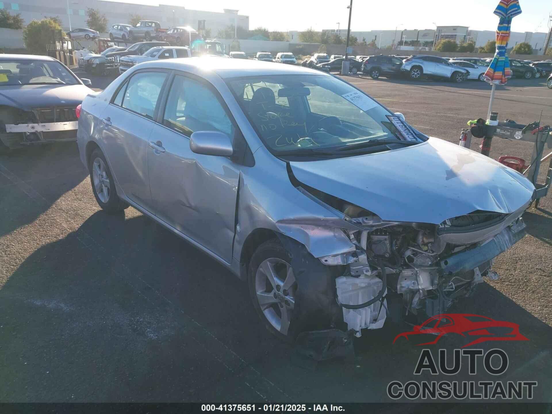 TOYOTA COROLLA 2013 - 5YFBU4EE0DP212675