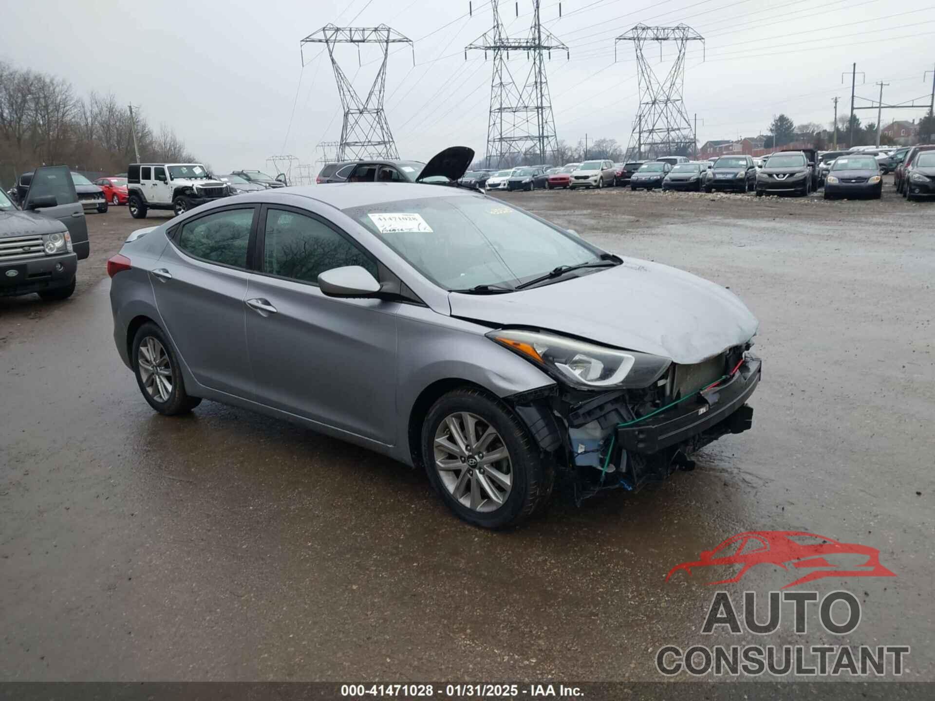 HYUNDAI ELANTRA 2015 - 5NPDH4AEXFH635525