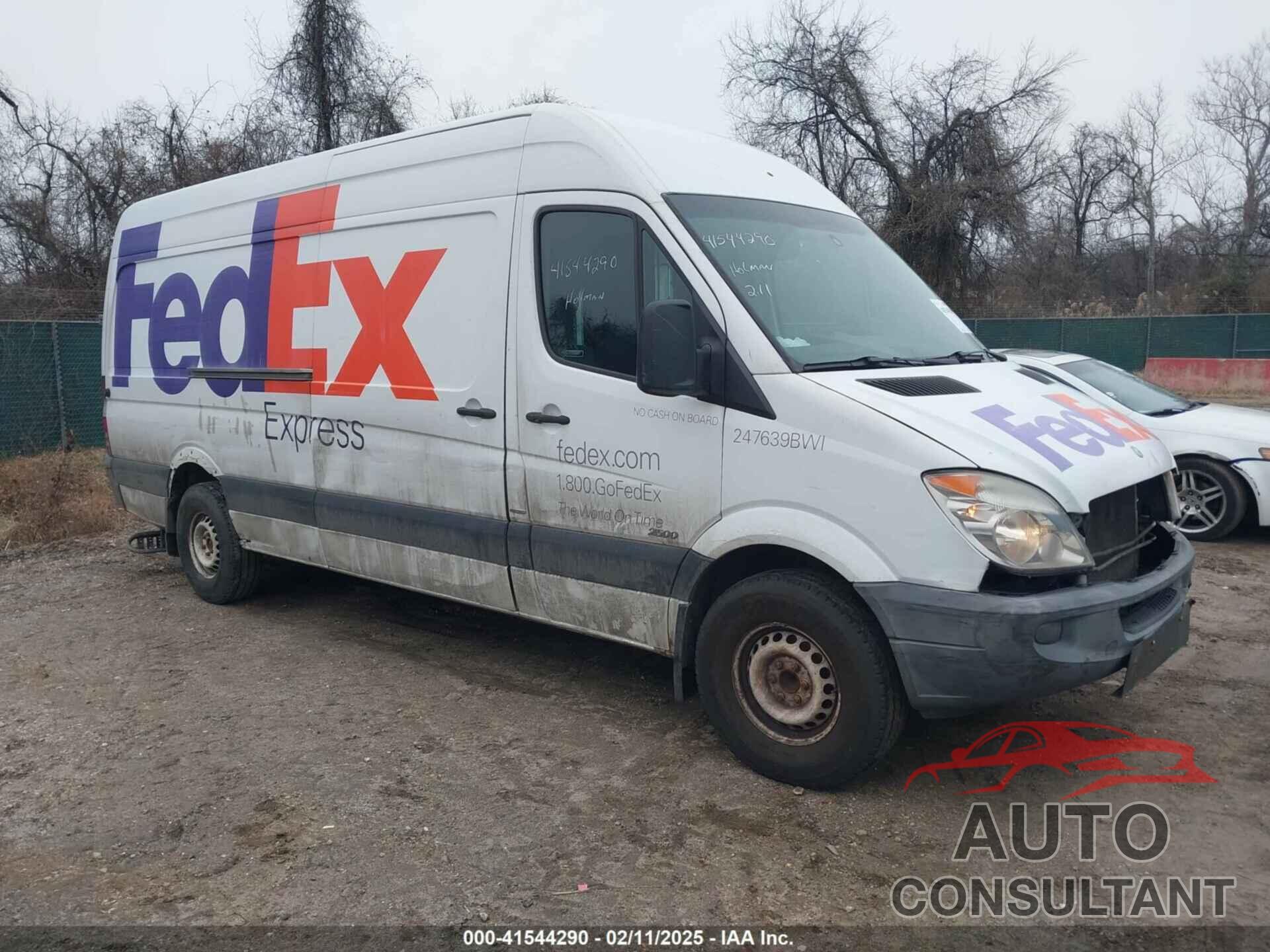 MERCEDES-BENZ SPRINTER 2500 2012 - WD3PE8CB2C5684465