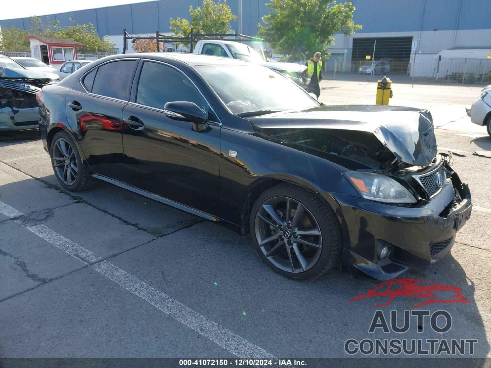 LEXUS IS 250 2012 - JTHBF5C27C5180441