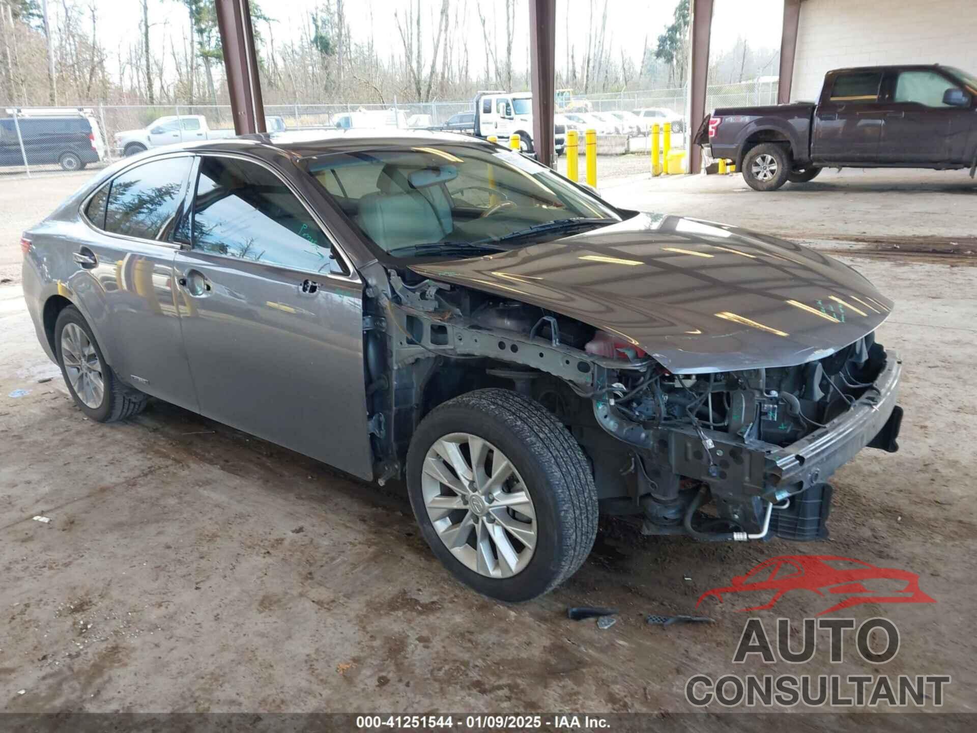 LEXUS ES 300H 2013 - JTHBW1GGXD2016649