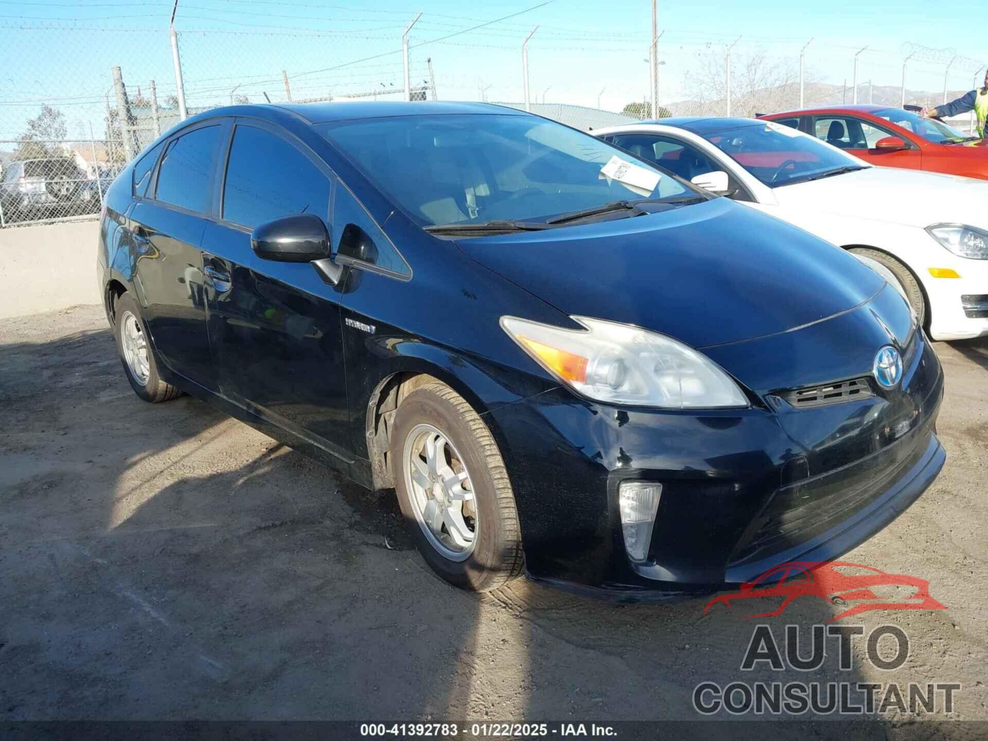 TOYOTA PRIUS 2012 - JTDKN3DU9C5515708